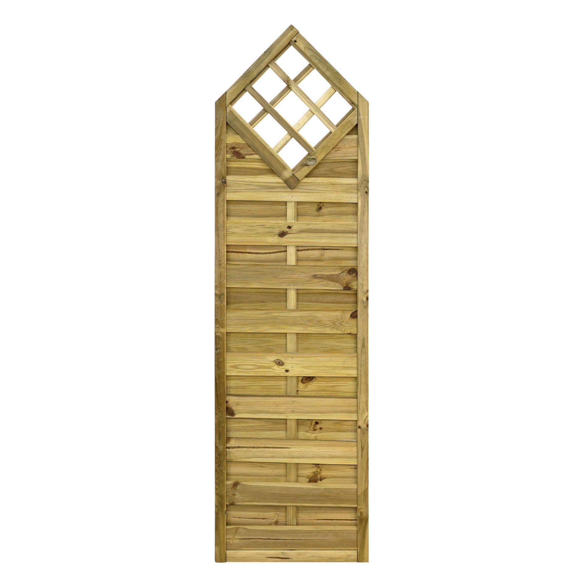 GartenLand Zaun Sichtschutzzaun Vario gerade Kiefernholz – Kesseldruckimprägniert, (Set, Ohne Pfosten)