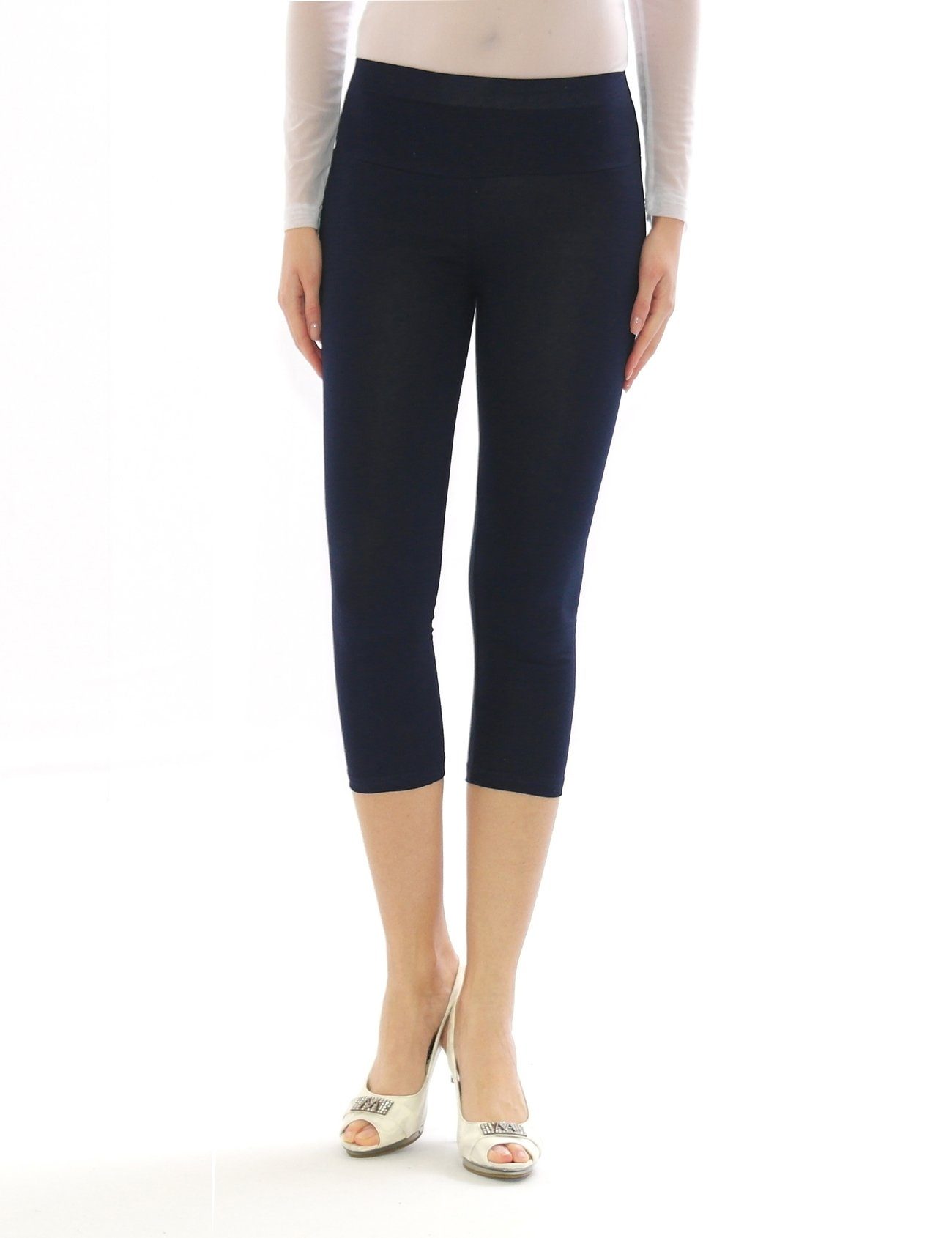 SYS Caprileggings Damen Capri 3/4 Leggings günstig online kaufen