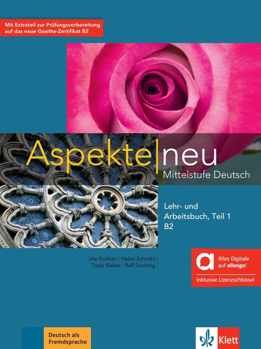 Schulbuch Aspekte neu B2 Teil 1 – Hybride Ausgabe allango Mittelstufe Deutsch. L diverse