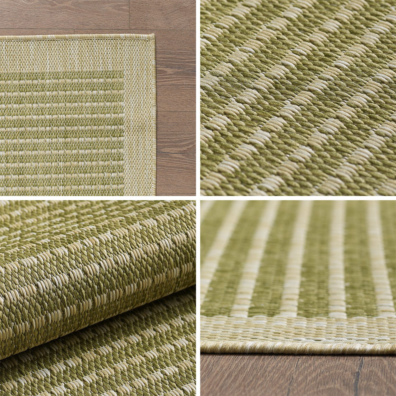 Carpettex Outdoorteppich Unicolor, Rechteck, Höhe: 3 günstig online kaufen
