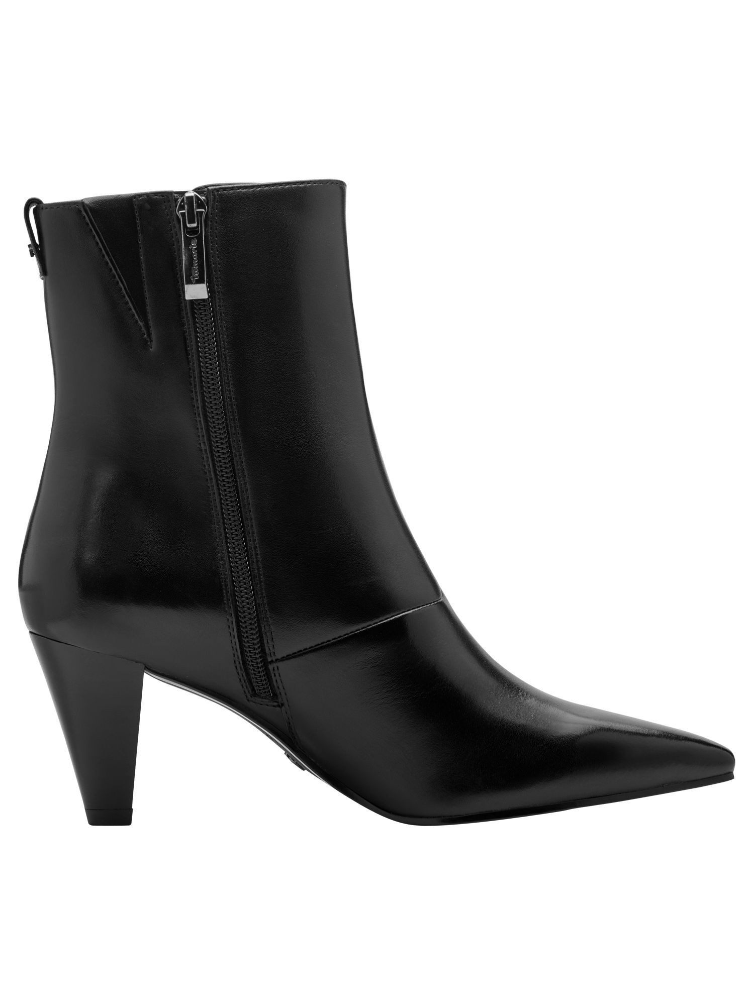 Tamaris TOUCH-IT aus Leder Trichterabsatz 1-25364-45 Stiefelette TOUCH-IT