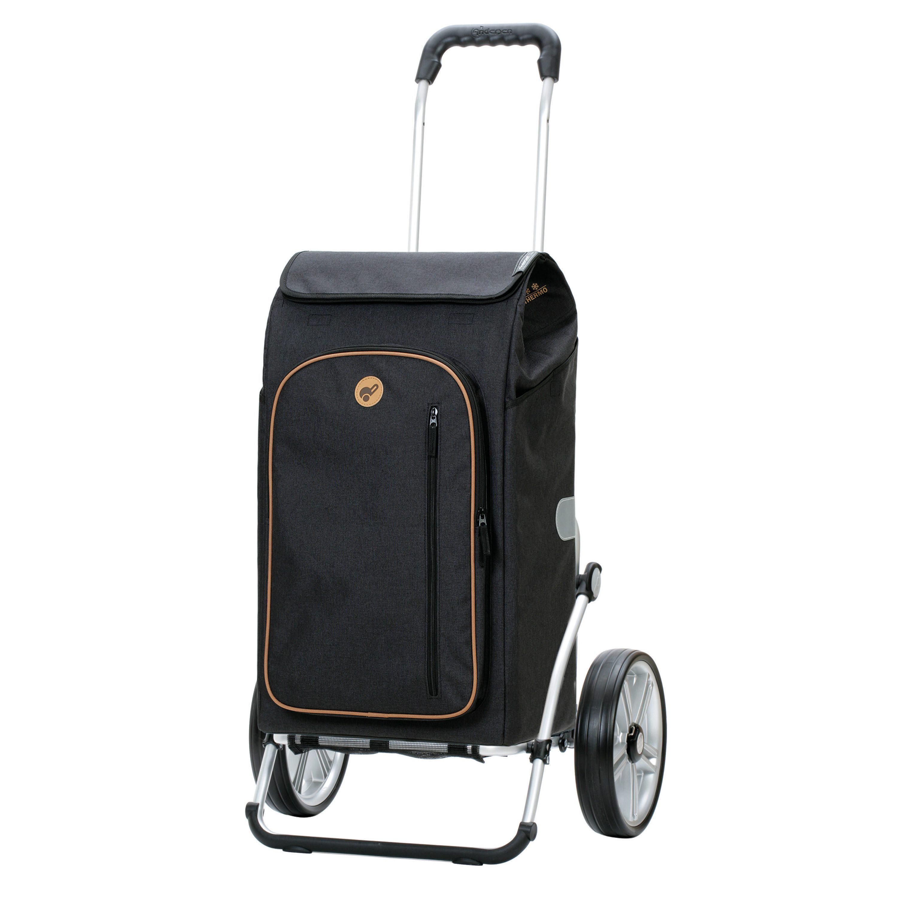 Einkaufstrolley Royal Shopper Folke schwarz