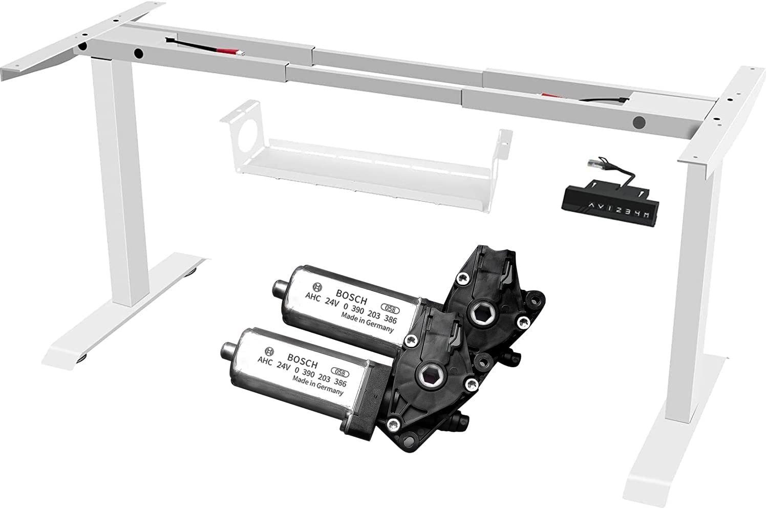 Fanztool Schreibtisch FANZTOOL höhenverstellbarer Schreibtisch-Gestell mit 2 x Bosch Motoren (Einzeln)