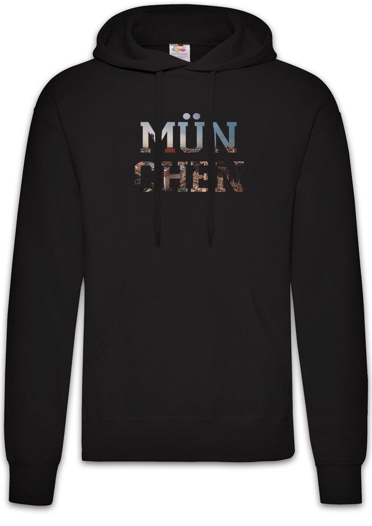 Urban Backwoods Hoodie München Herren Hoodie Munich Bayern Bavaria Skyline günstig online kaufen