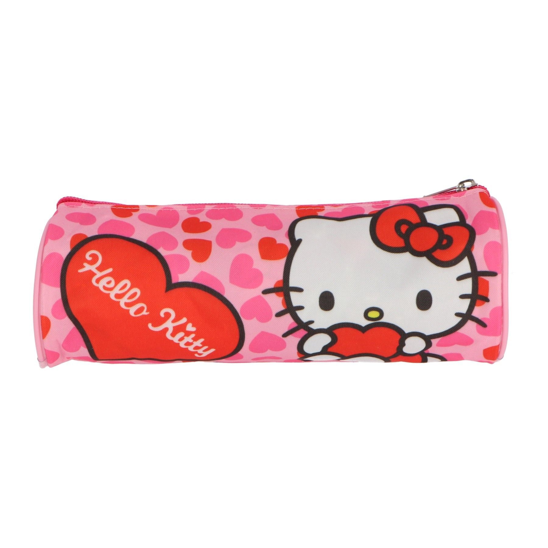 Textiel Trade B.V. Federmäppchen Hello Kitty für Kinder – Praktisches Etui für Schule & Freizeit, (Einzel)
