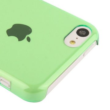 König Design Handyhülle Apple iPhone 5c, Apple iPhone 5c Handyhülle Backcover Grün