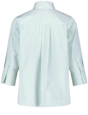 GERRY WEBER Klassische Bluse 3/4 Arm Bluse aus reiner Baumwolle