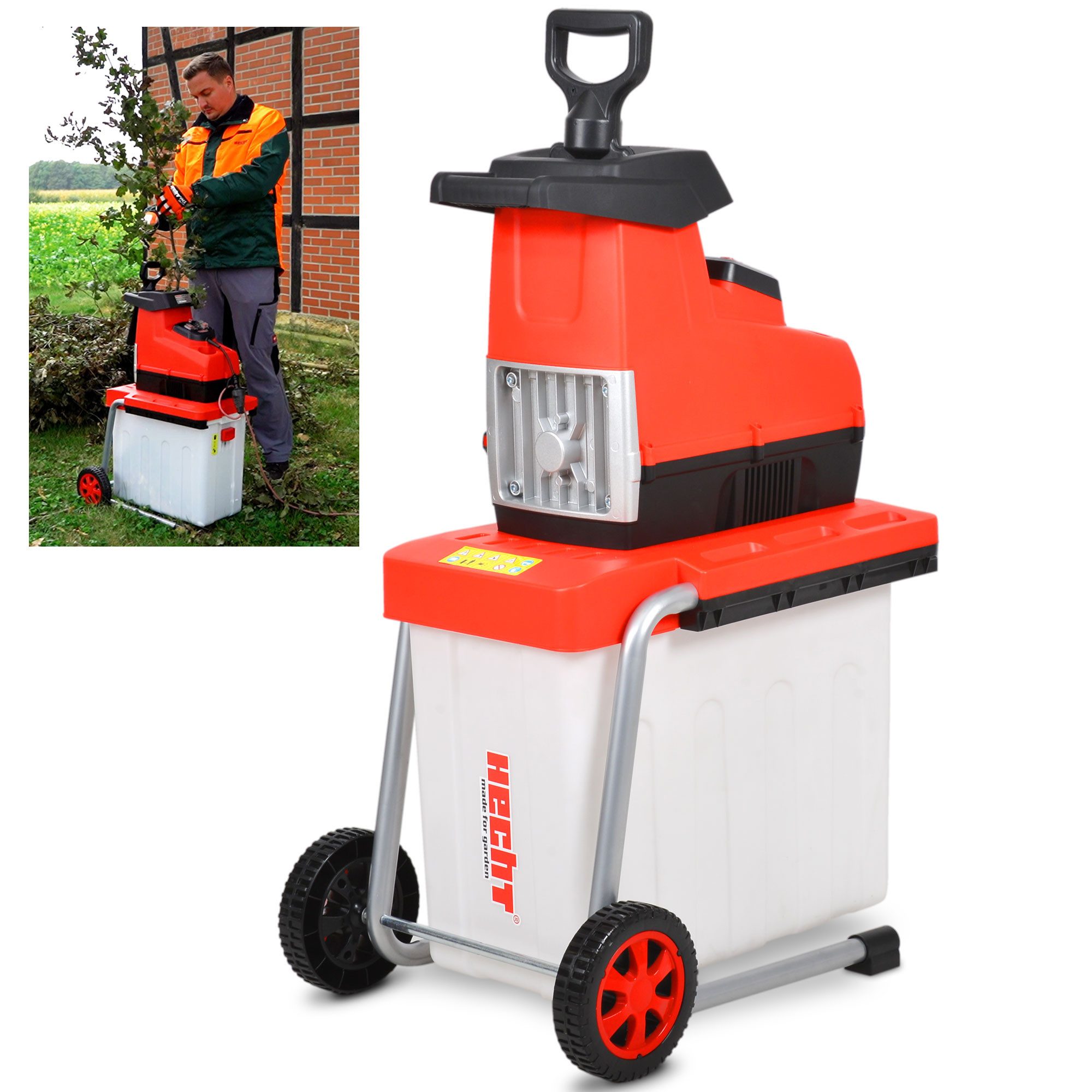 Hecht Häcksler Walzenhäcksler Elektro 2800 W günstig online kaufen