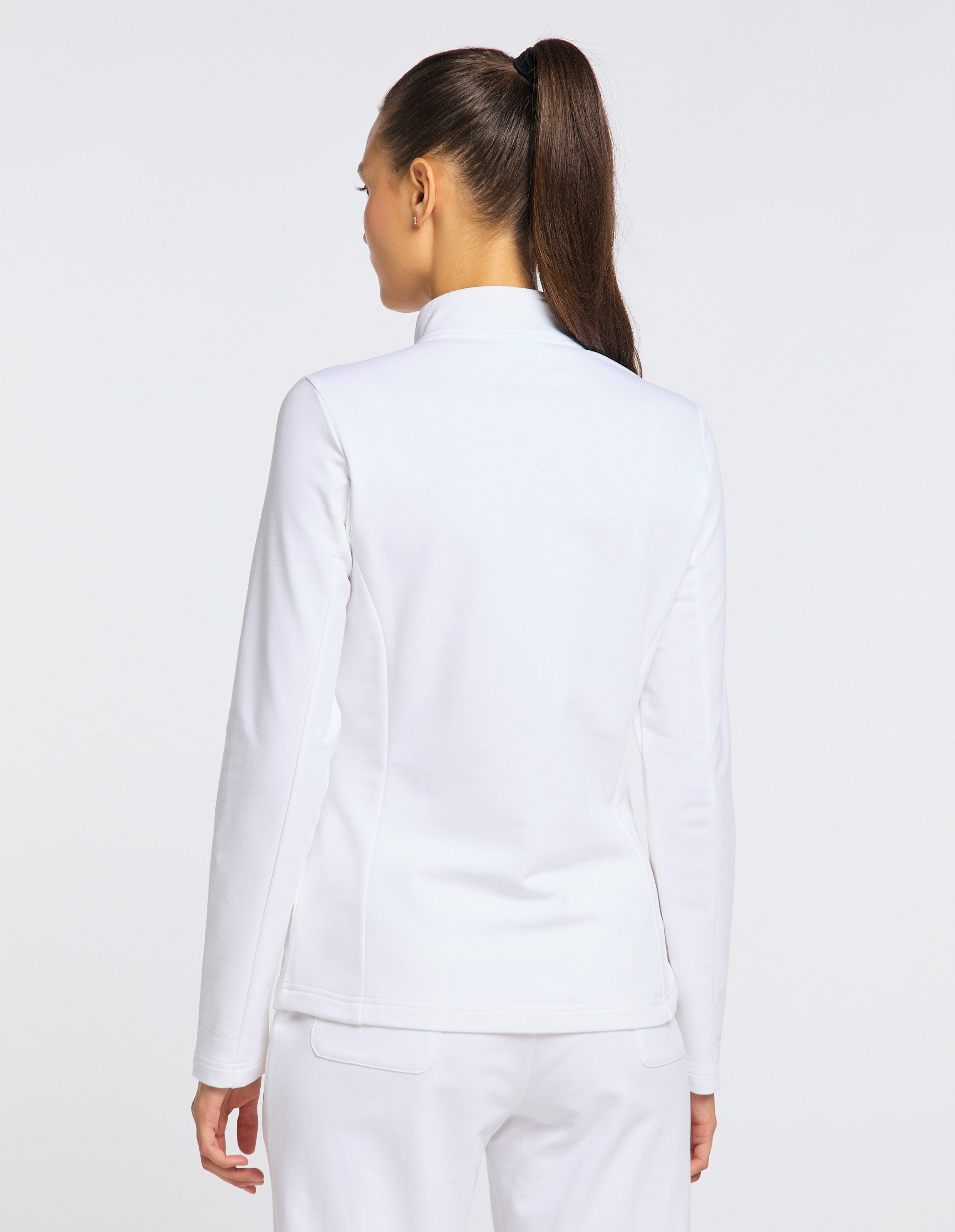 Joy Sportswear Sweatjacke DORIT mit Reißverschluss, Langarm, aus Baumwolle, Polyester und Elasthan