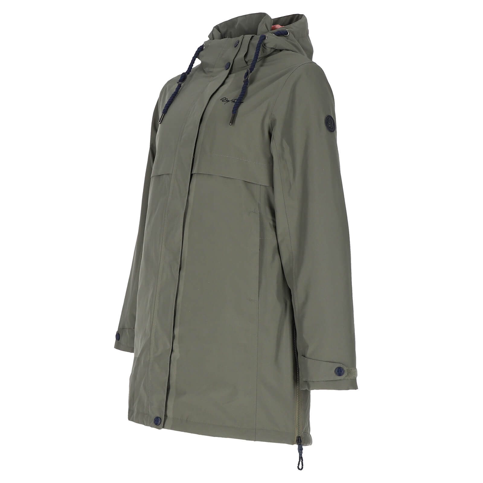 Dry Fashion Funktionsmantel Alaska Damen Funktionsjacke Outdoorjacke - Damenmantel gefüttert Mantel wind- & wasserdicht, Atmungsaktiv, Verschweißte Nähte, Kapuze