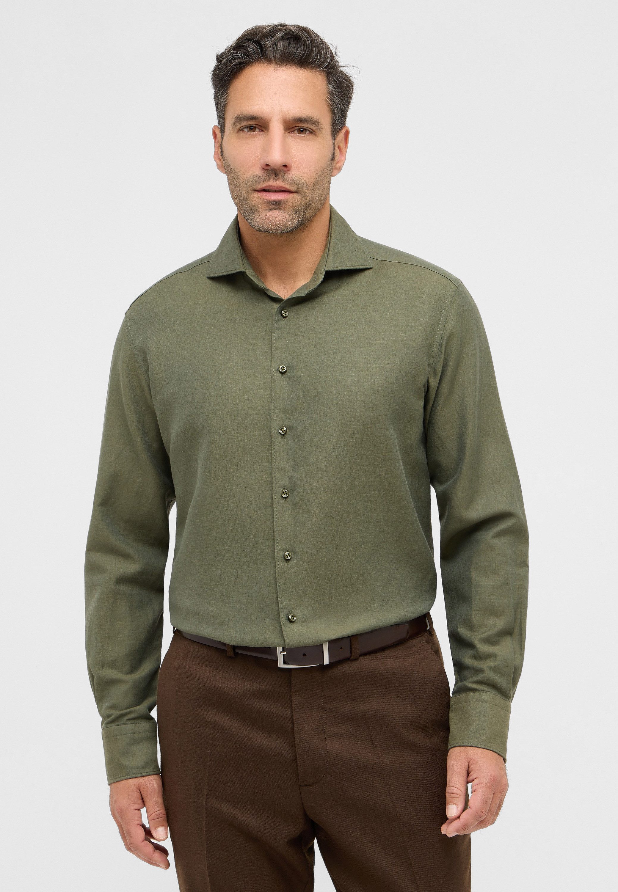 Eterna Langarmhemd MODERN FIT EASY IRON günstig online kaufen