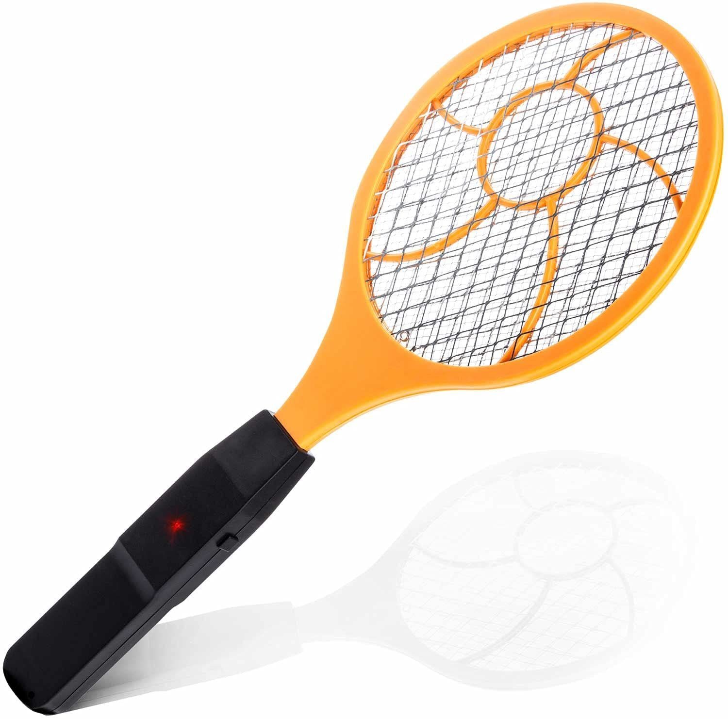 Goods+Gadgets Fliegenklatsche GOODS+GADGETS Insektenklatsche Batterie - Elektrische Fliegenklatsche, Elektro Fliegenfänger