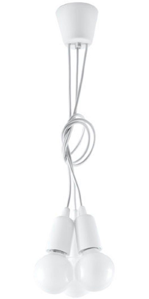 SOLLUX lighting Hängeleuchte DIEGO, ohne Leuchtmittel, Slush -Einstellung