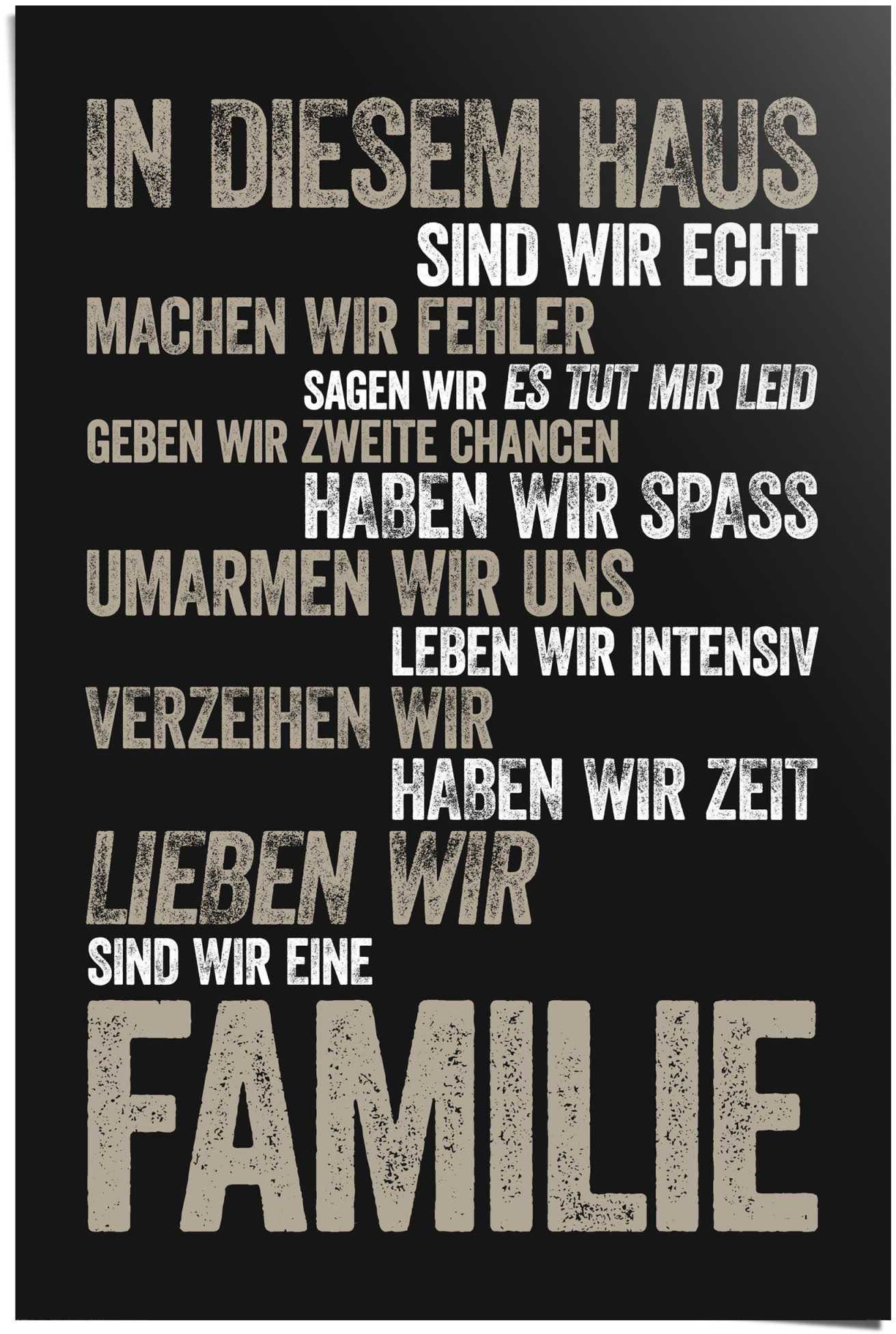 Reinders! Poster In diesem Haus, (1 St)
