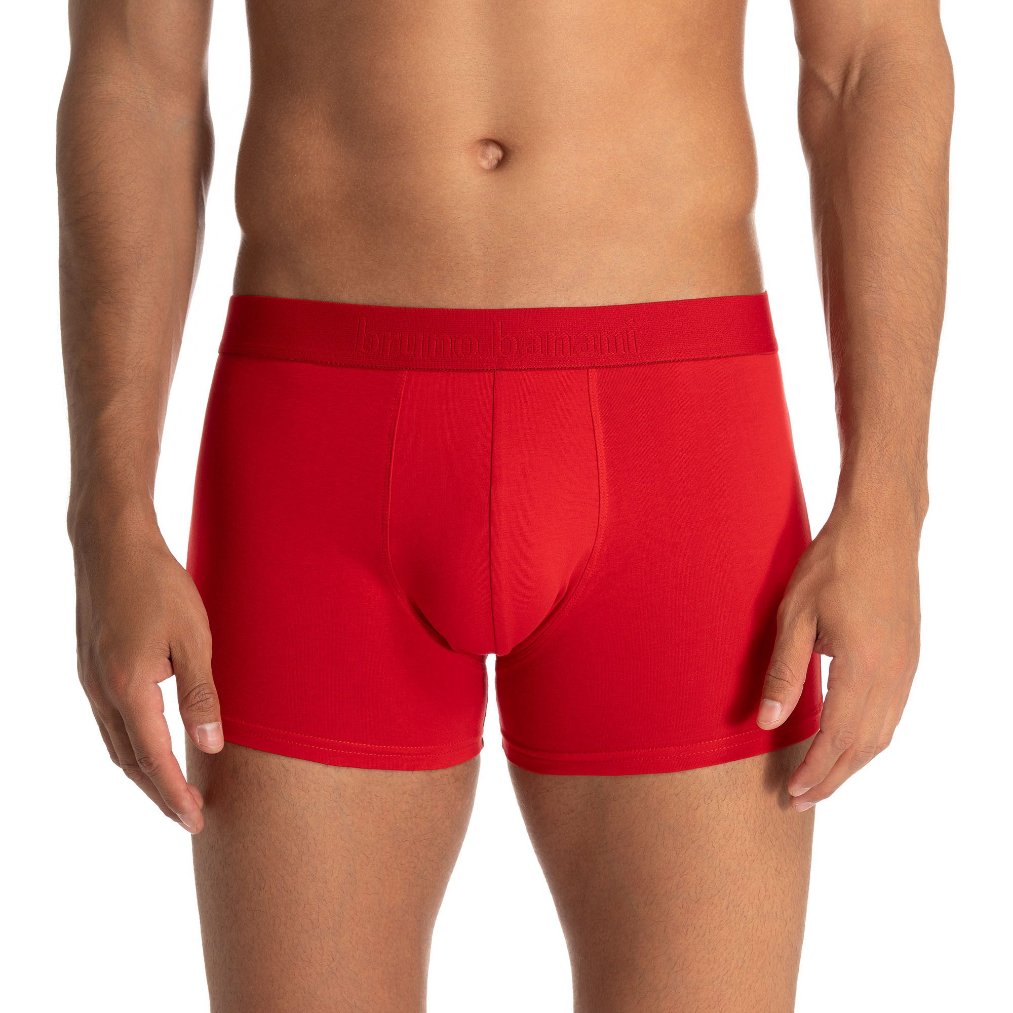 Bruno Banani Boxer Flowing (2er Pack) mit kontrastreichem Logobund