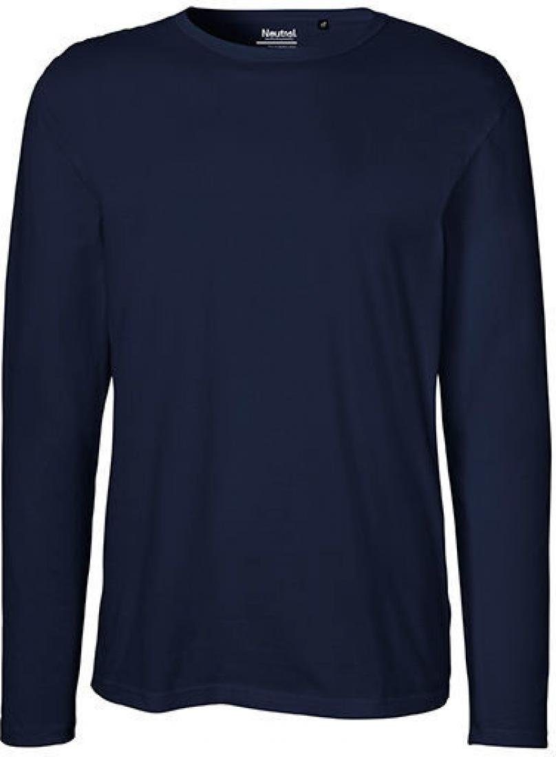Neutral Langarmshirt Herren Long Sleeve T-Shirt / 100% Fairtrade-Baumwolle
