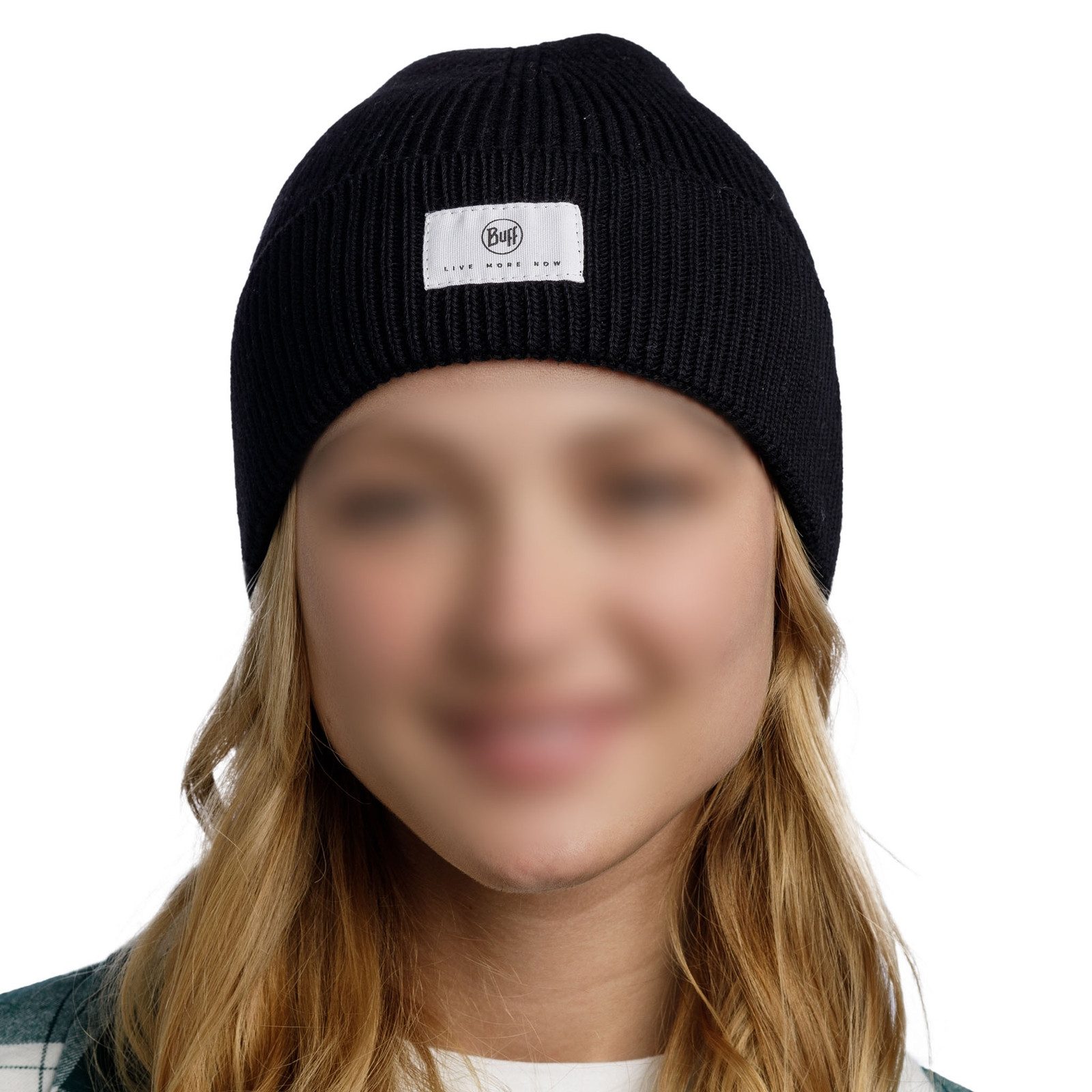 Buff Strickmütze Knitted Beanie Drisk mit breitem Umschlag