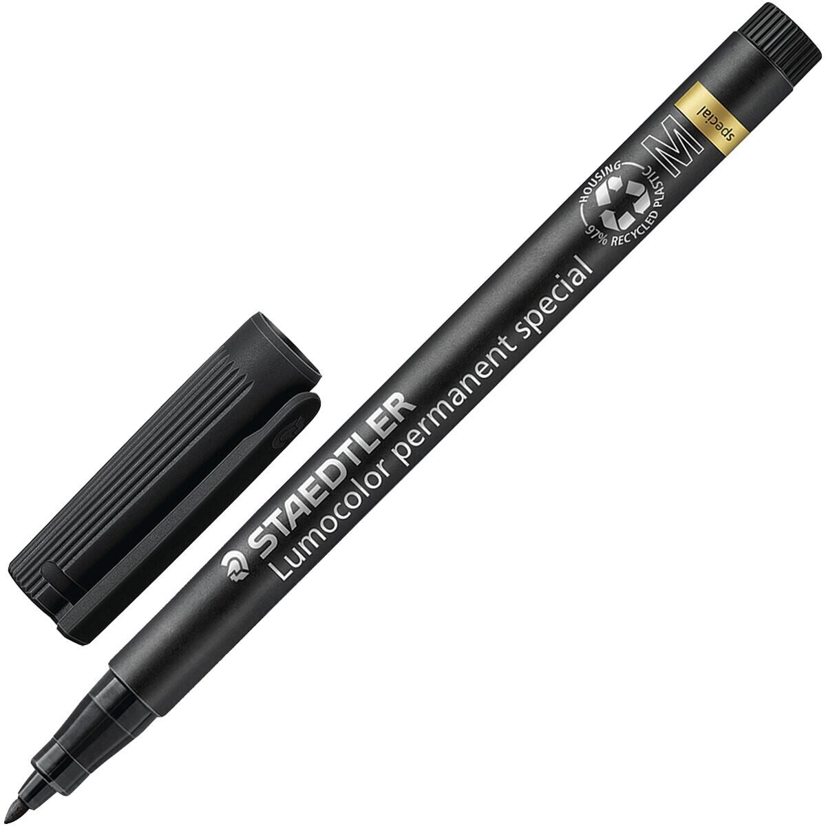 STAEDTLER Permanentmarker Lumocolor permanent special, mit DRY SAFE und Airplane Safe