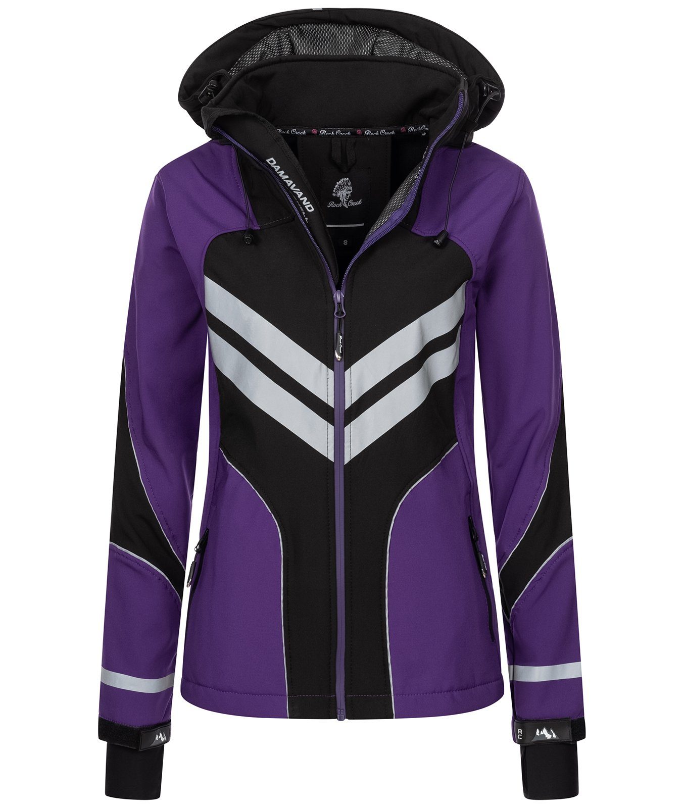 Rock Creek Softshelljacke Damen Softshelljacke Wanderjacke D-468 günstig online kaufen