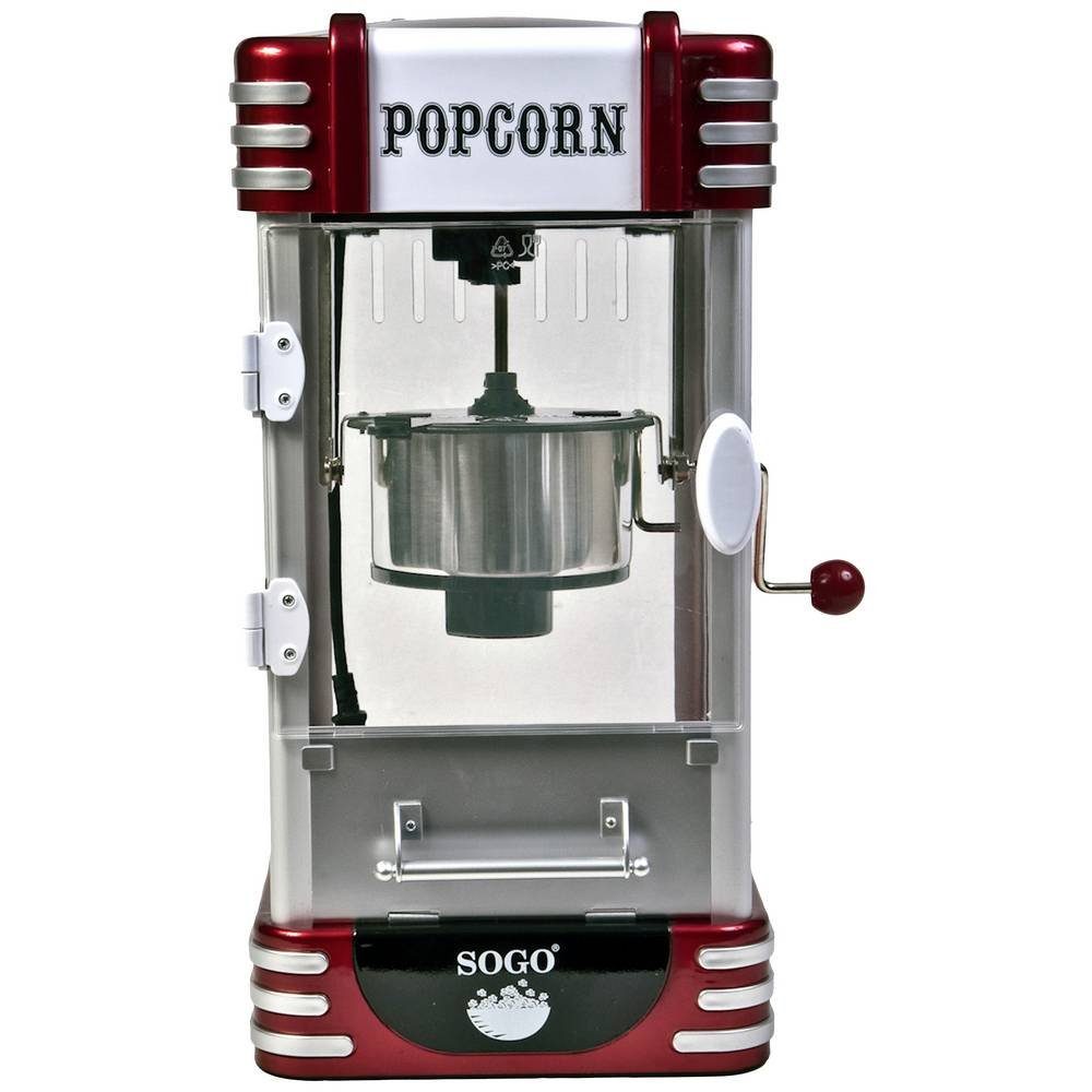Sogo Popcornmaschine Popcornmaschine Retro-Stil