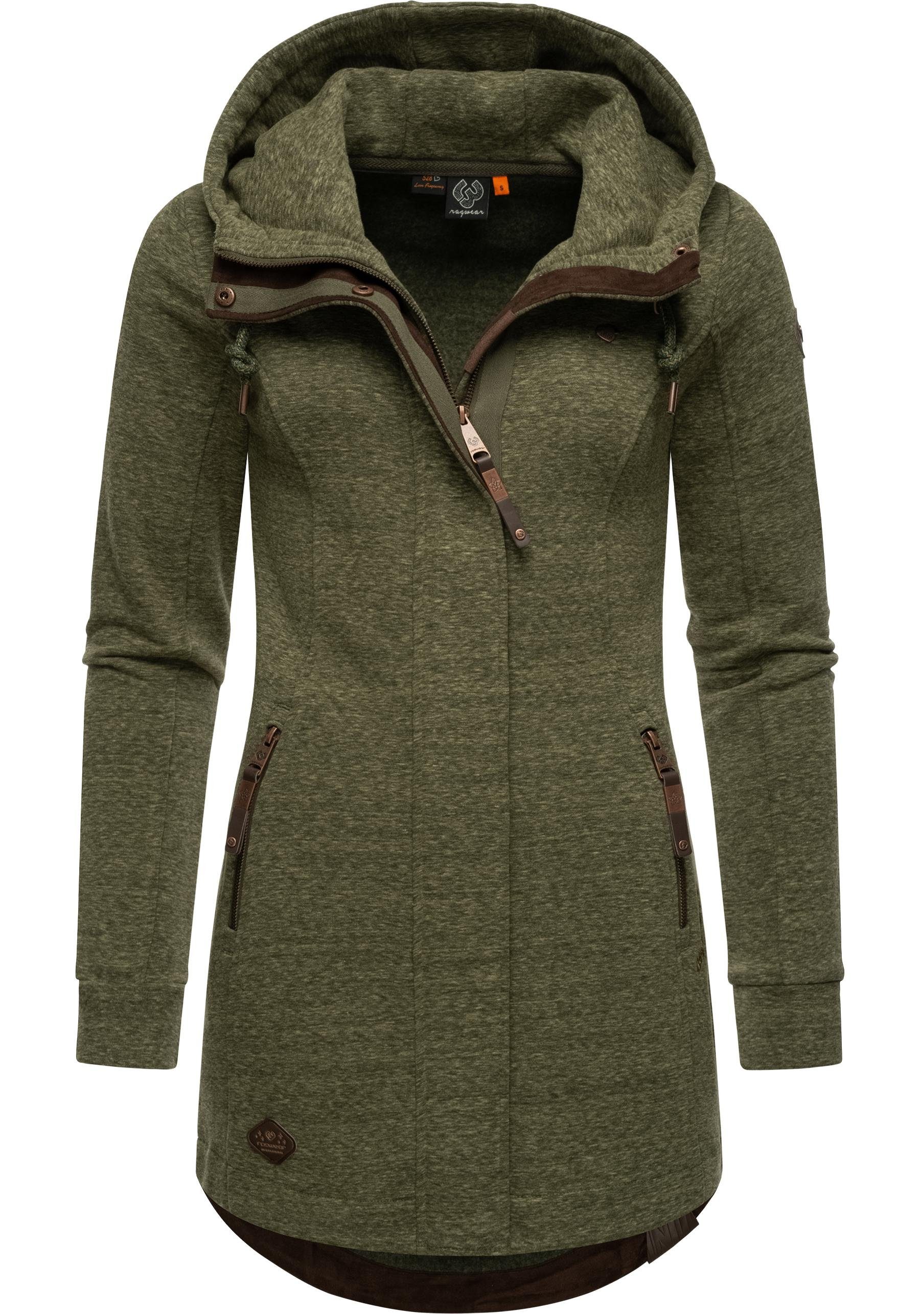 Ragwear Langjacke "Letty Intl.", mit Kapuze, Sportliche Kapuzenjacke mit Ku günstig online kaufen