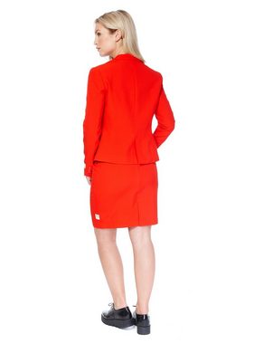 Opposuits Anzug Red Ruby Ausgefallener Anzug für coole Frauen
