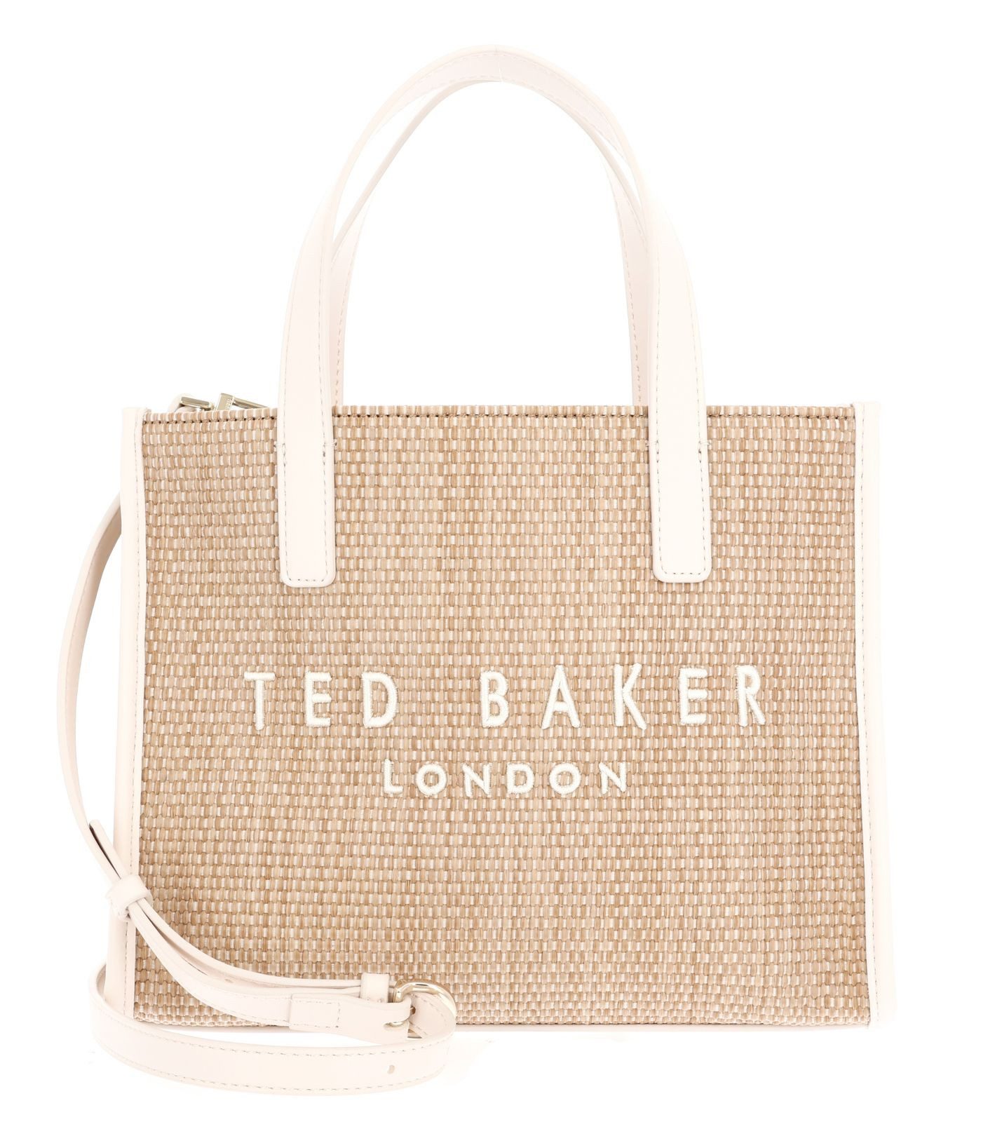 Ted Baker Handtasche Faux Raffia Small Icon Bag
