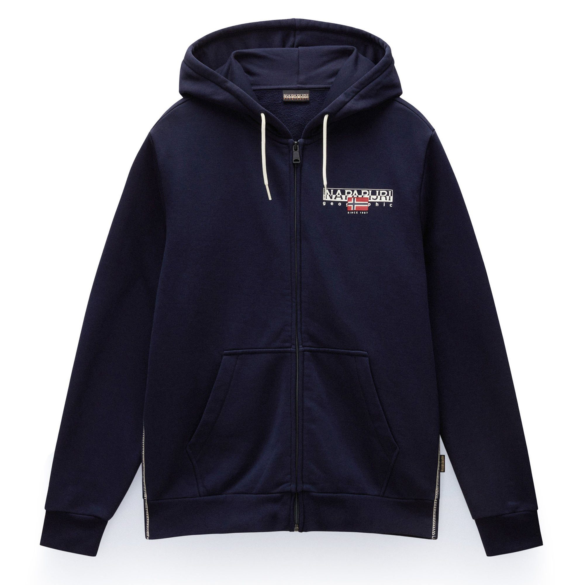 Napapijri Sweatshirt Herren Sweatjacke Baumwolle B-AYLMER günstig online kaufen