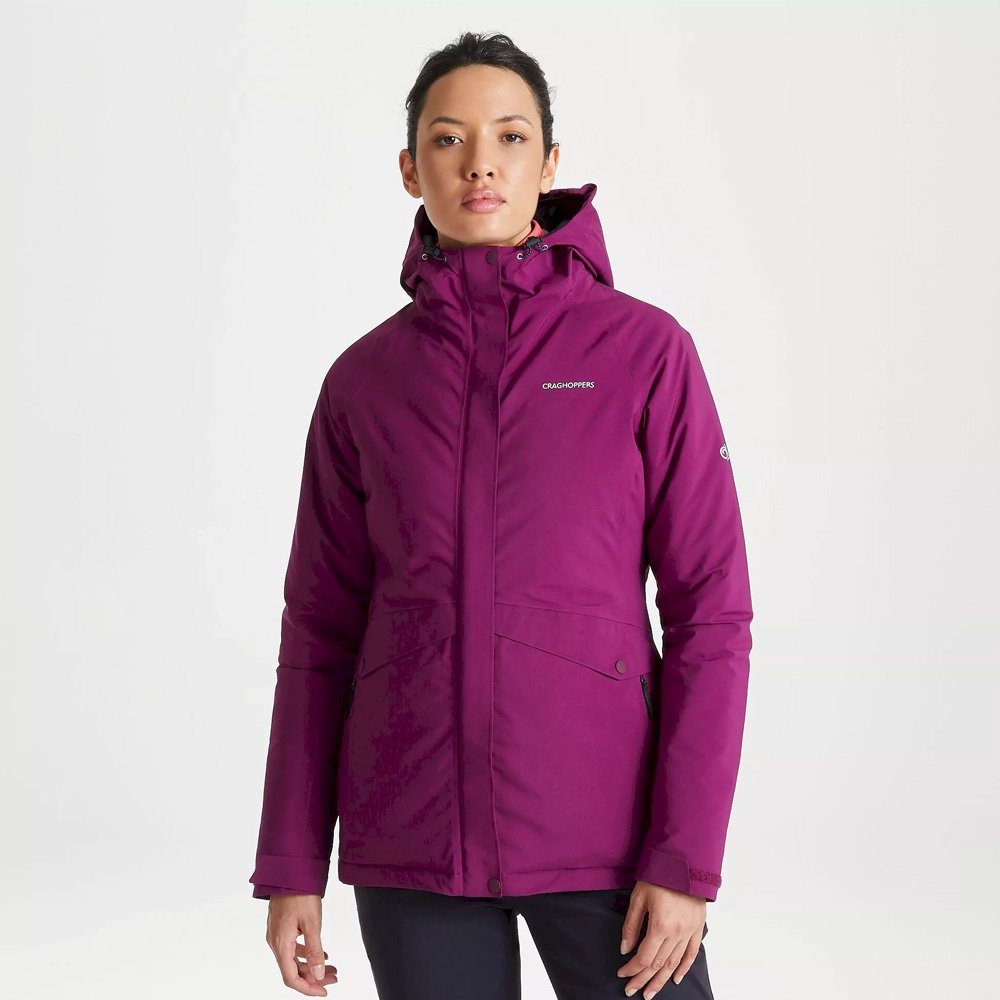 Stretch gefütterte Craghoppers lila Jacke - Craghoppers - Gore-Tex® Thermic Ellis Hardshelljacke