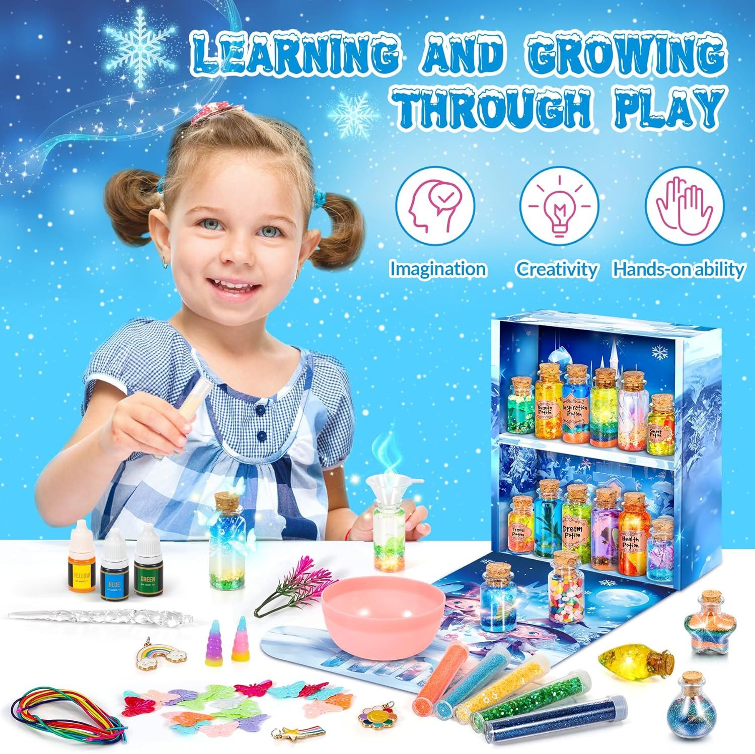 POPOLIC Kreativset Zaubertrank Set Kinder, Spielzeug günstig online kaufen