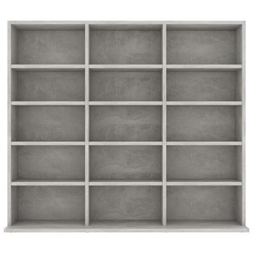 vidaXL Aktenschrank vidaXL CD-Regal Weiß 102x23x89,5 cm Holzwerkstoff