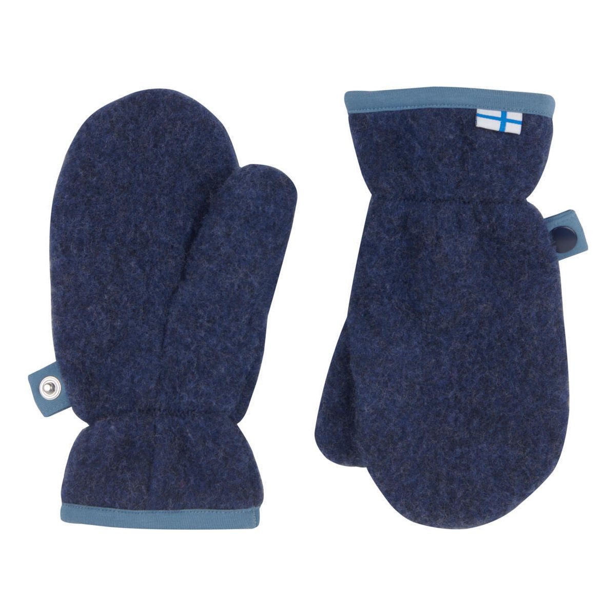Finkid Fleecehandschuhe Nupujussi Wool Fäustlinge aus Wollfleece ab Größe S mit Daumen