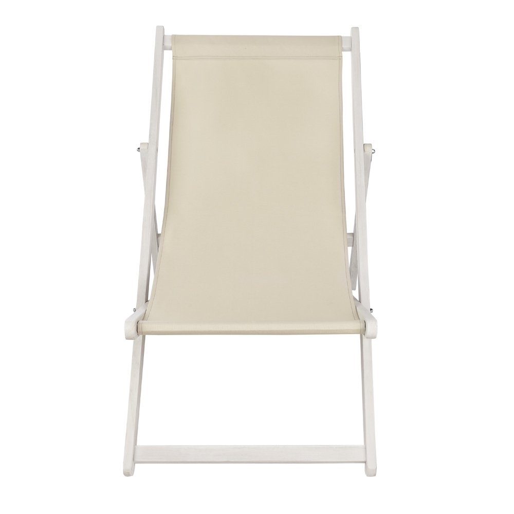 Mucola Gartenstuhl Strandliege klappbar Liegestuhl Gartenliege Sonnenliege Relaxliege (Stück), inkl. Sicherung gegen ungewolltes Zusammenklappen