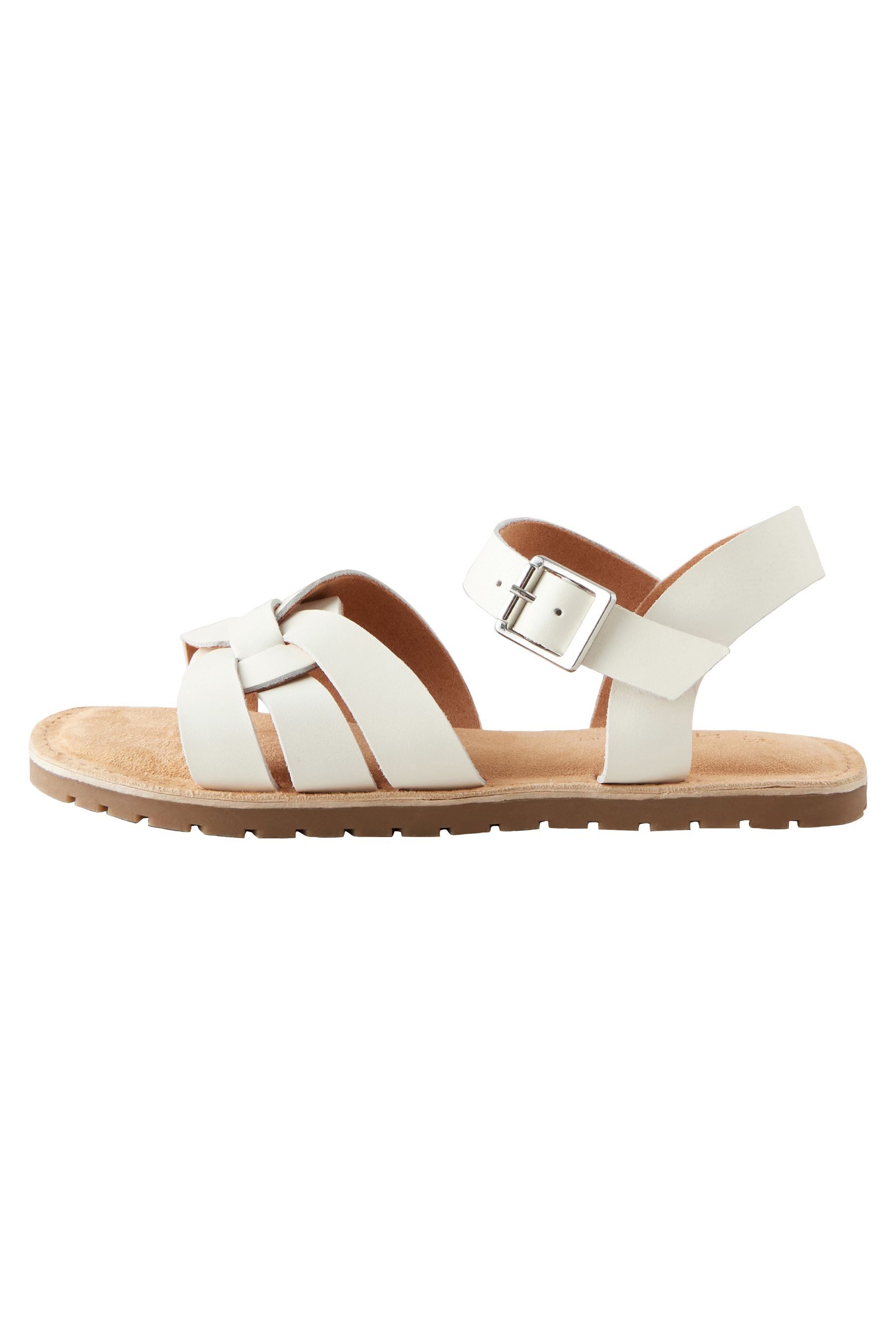 Next Sandalen aus gewebtem Leder Sandale