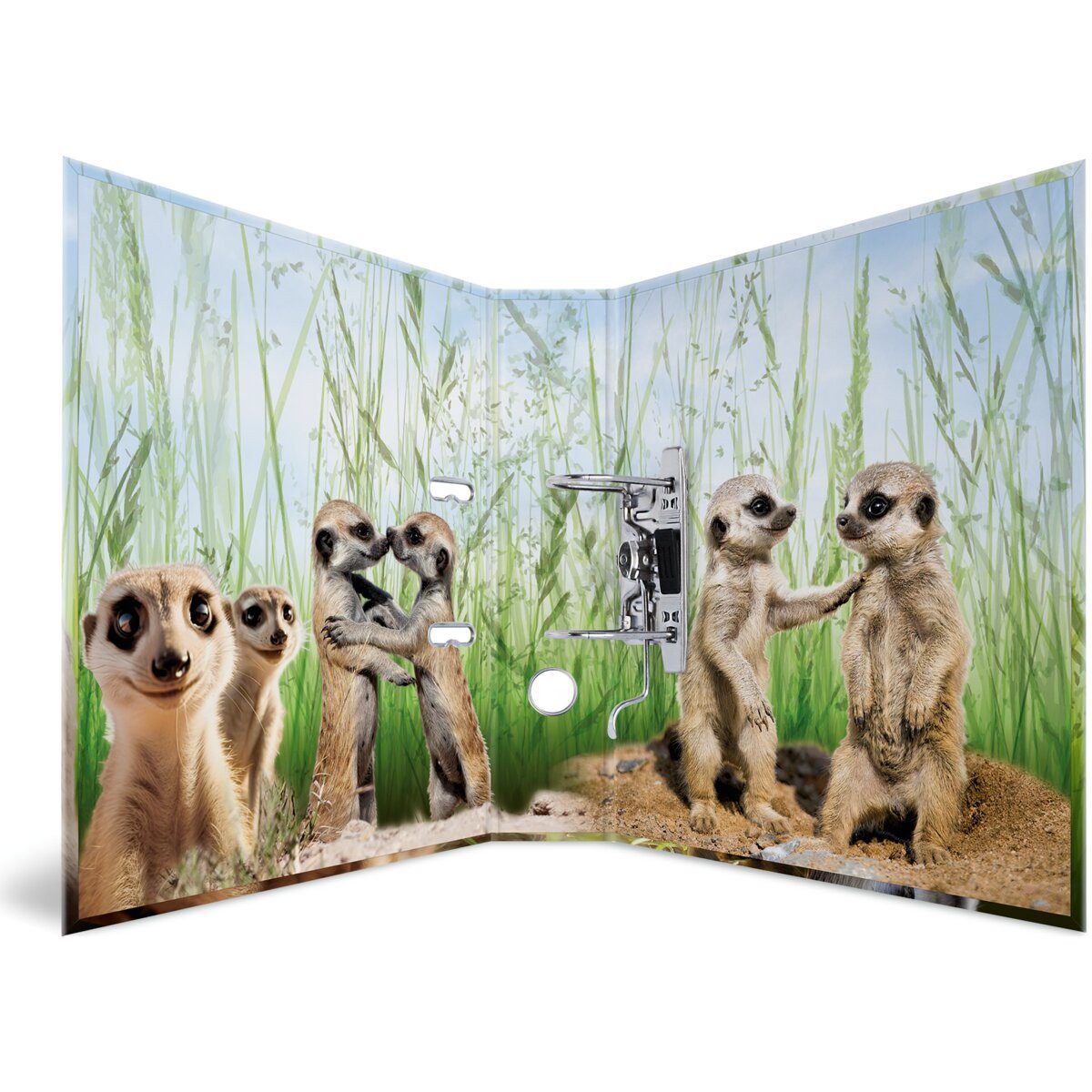 HERMA Aktenordner Motiv-Ordner A4 Erdmännchen