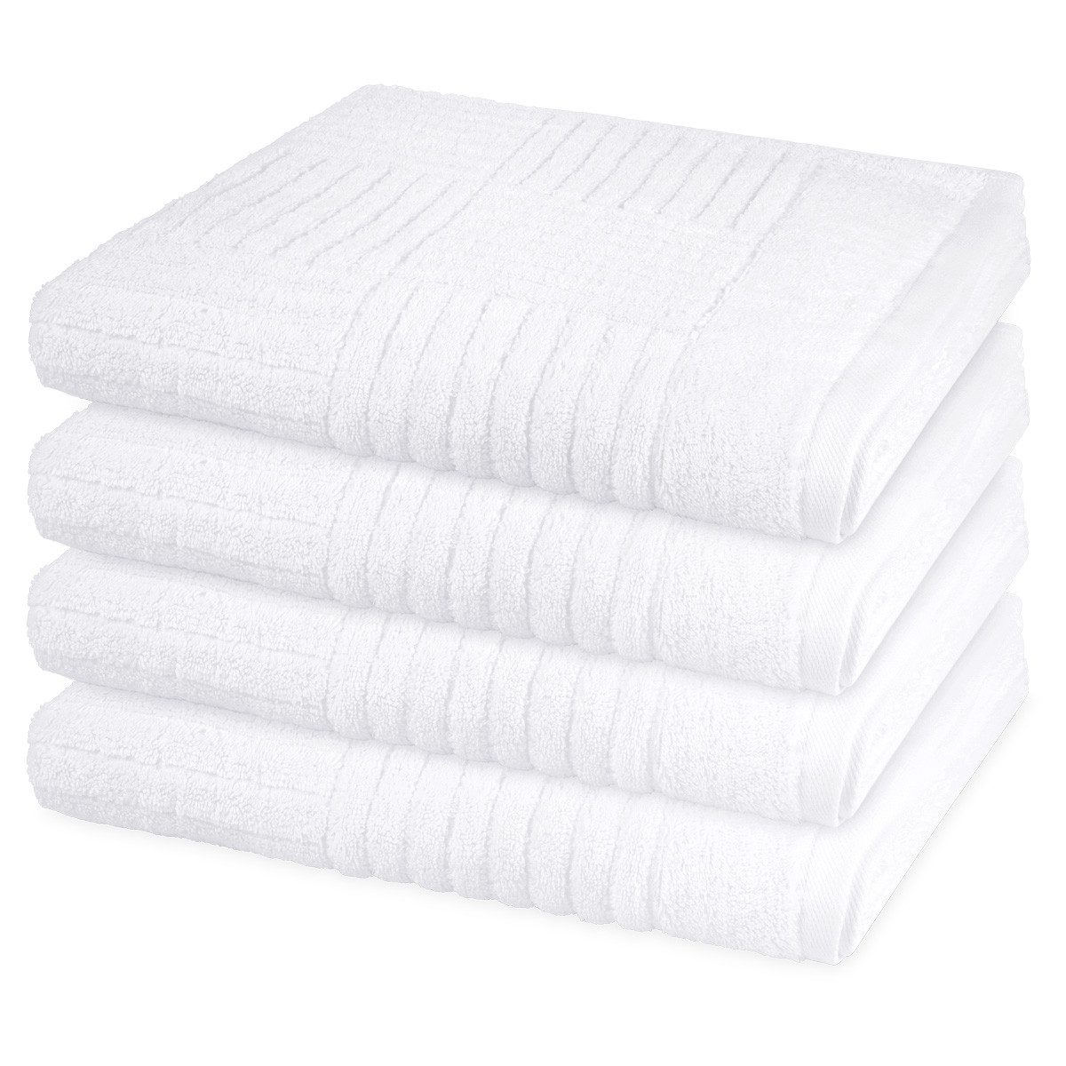 ROSS Handtuch Set Carre, Walkfrottee (Spar-Set, günstig online kaufen