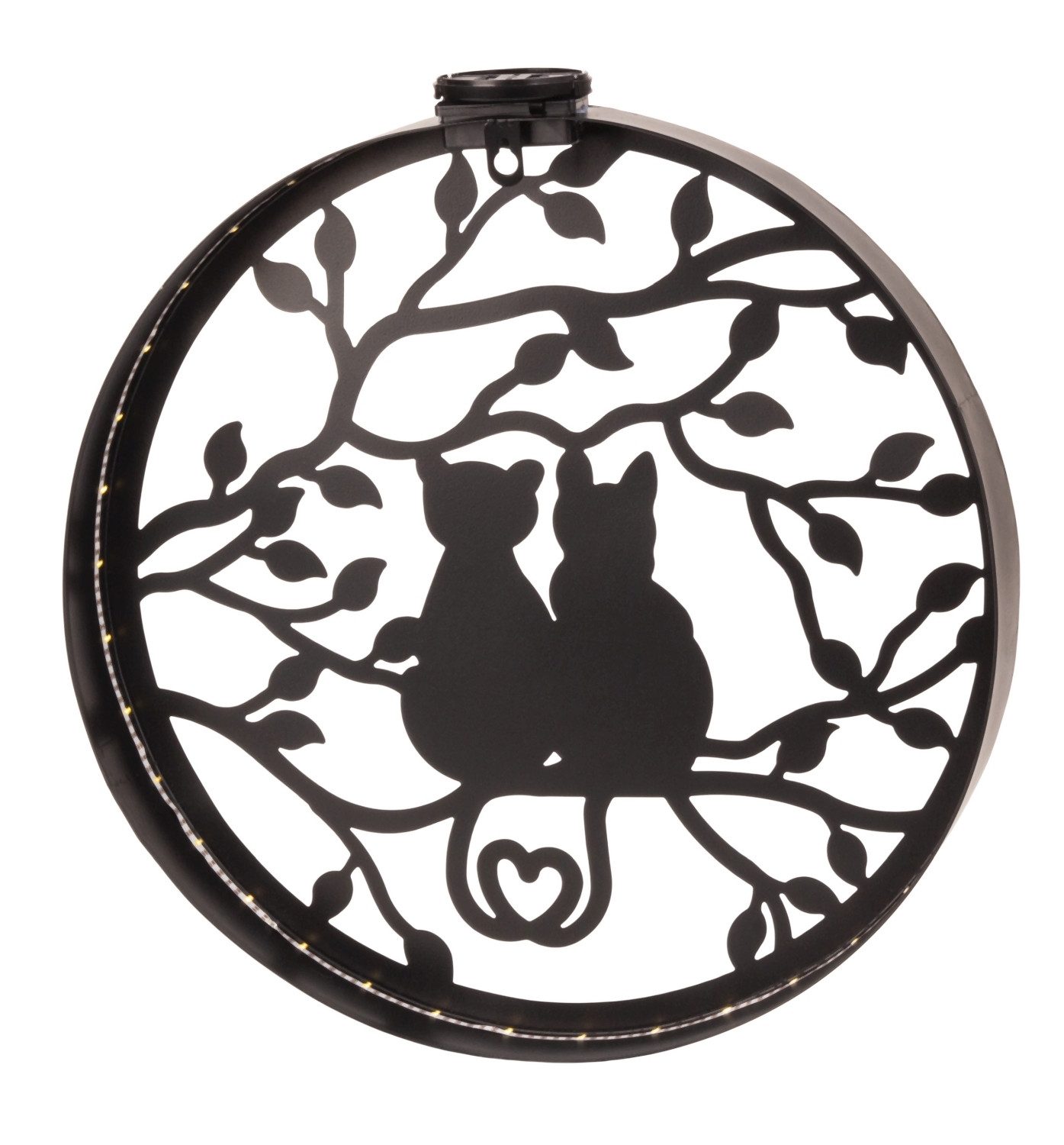 Mel-O-Design Wanddekoobjekt Metall Wanddeko Katzen Solar günstig online kaufen