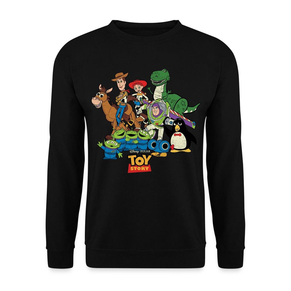Spreadshirt Sweatshirt Toy Story Charaktere Unisex Pullover (1-tlg)