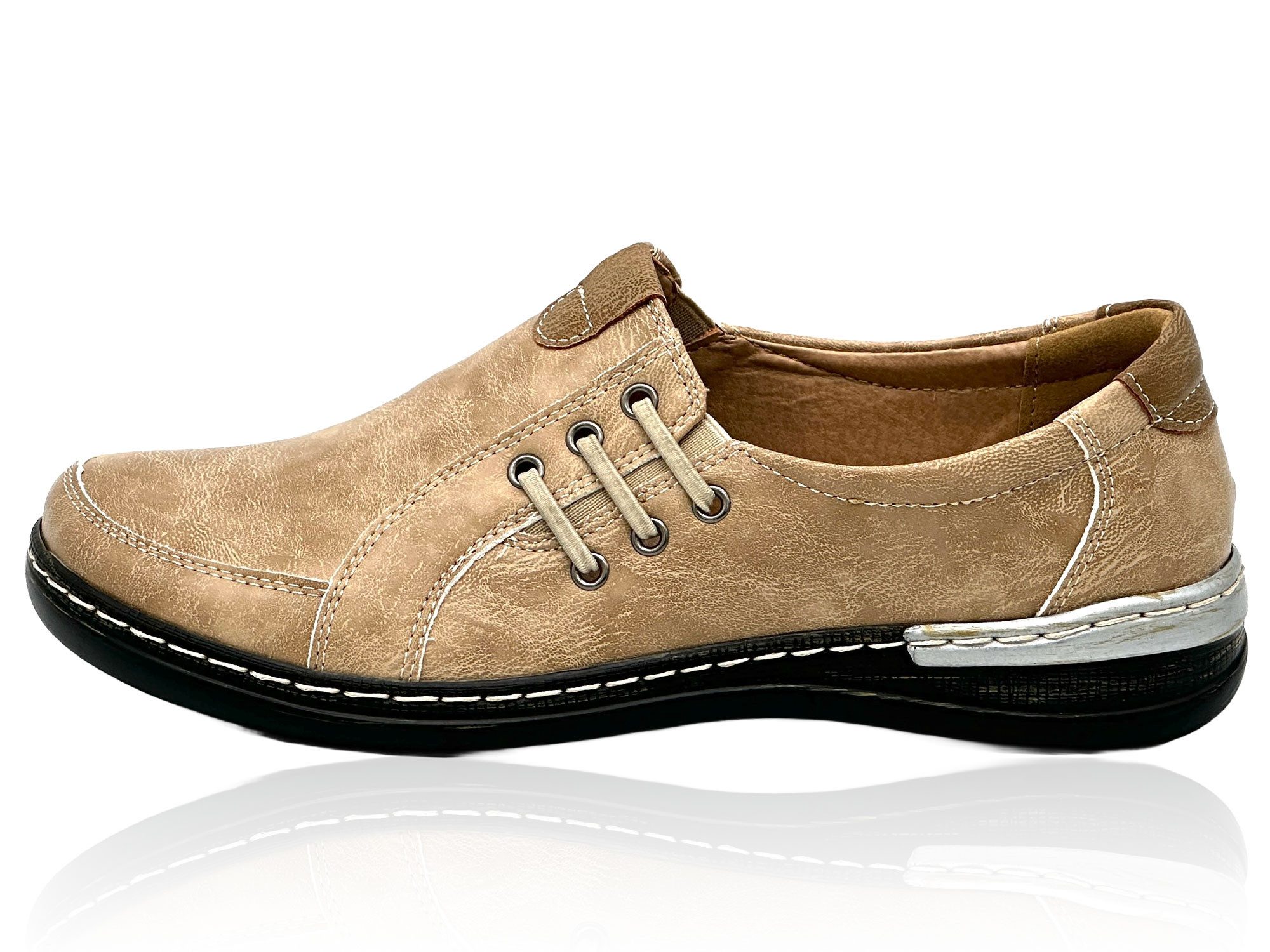 Nowaland Bequeme Damen-Slipper Mokassin Leicht, atmungsaktiv und komfortabe günstig online kaufen