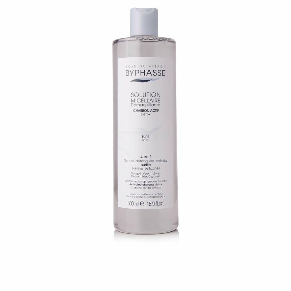 BYPHASSE Make-up-Entferner Solución Micelar Desmaquillante Con Carbón Activo 500ml mehr