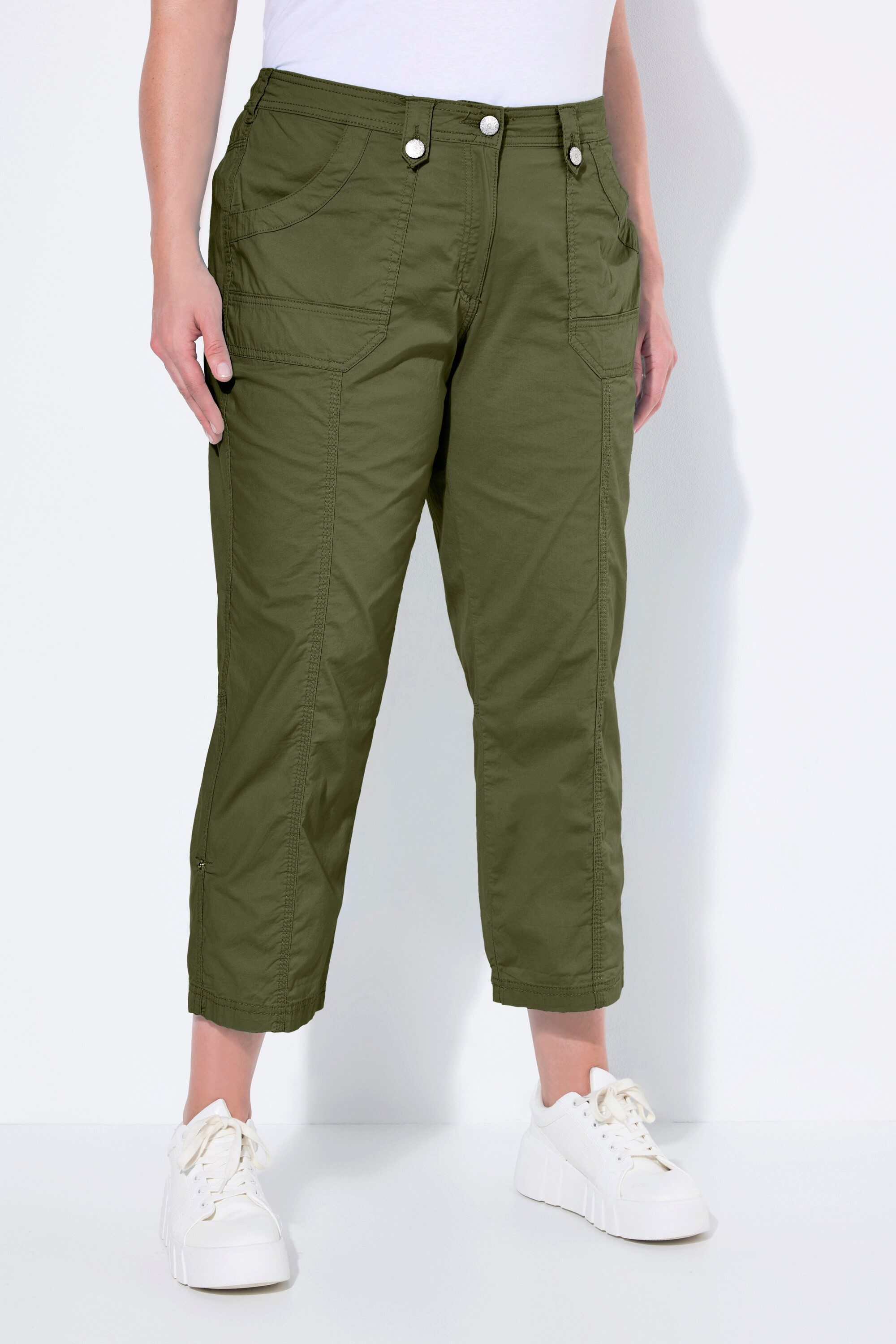 Funktionshose 7/8-Cargohose Krempelriegel Komfortbund