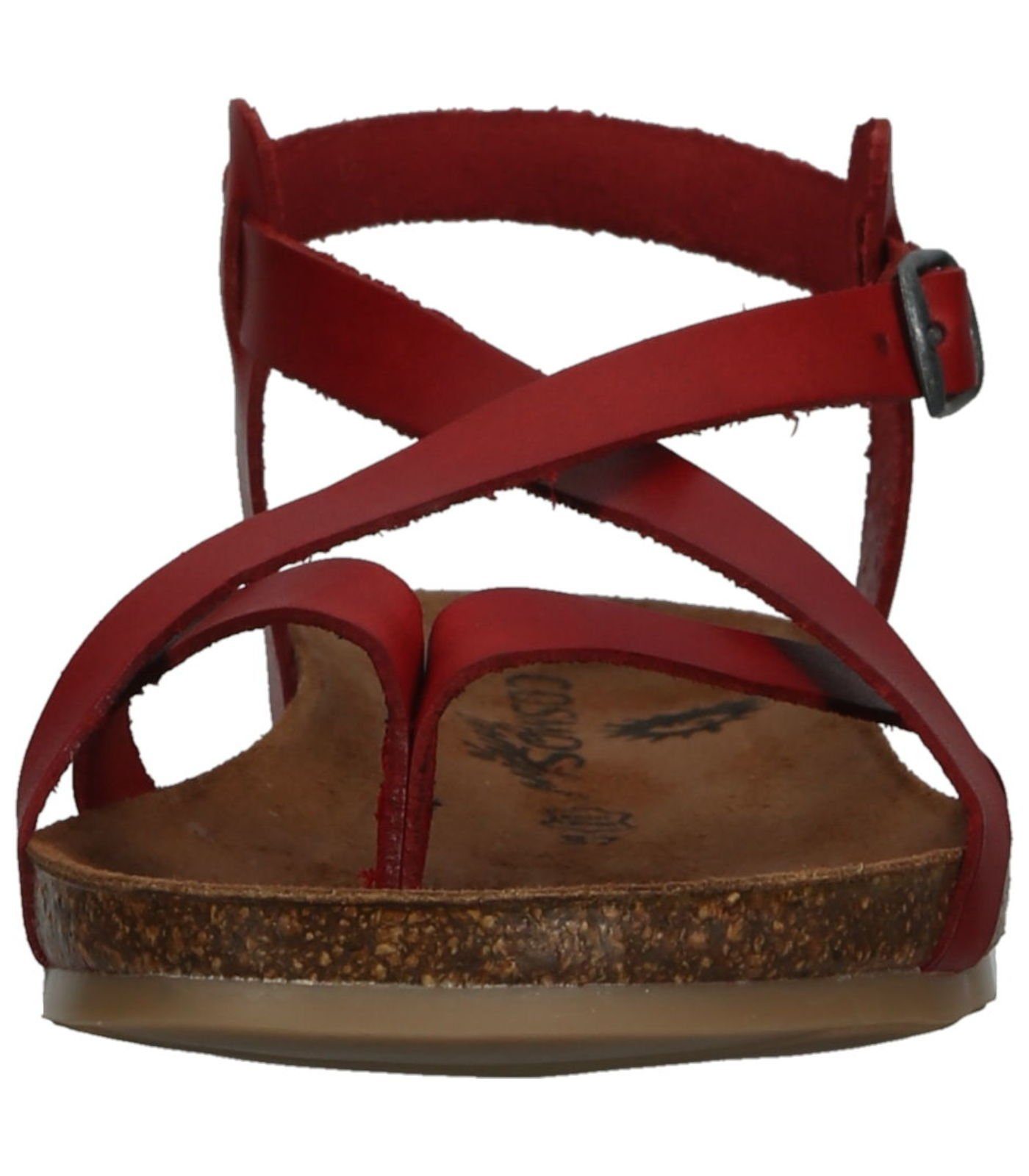 Sandalen Leder Rot Riemchensandalette COSMOS Comfort