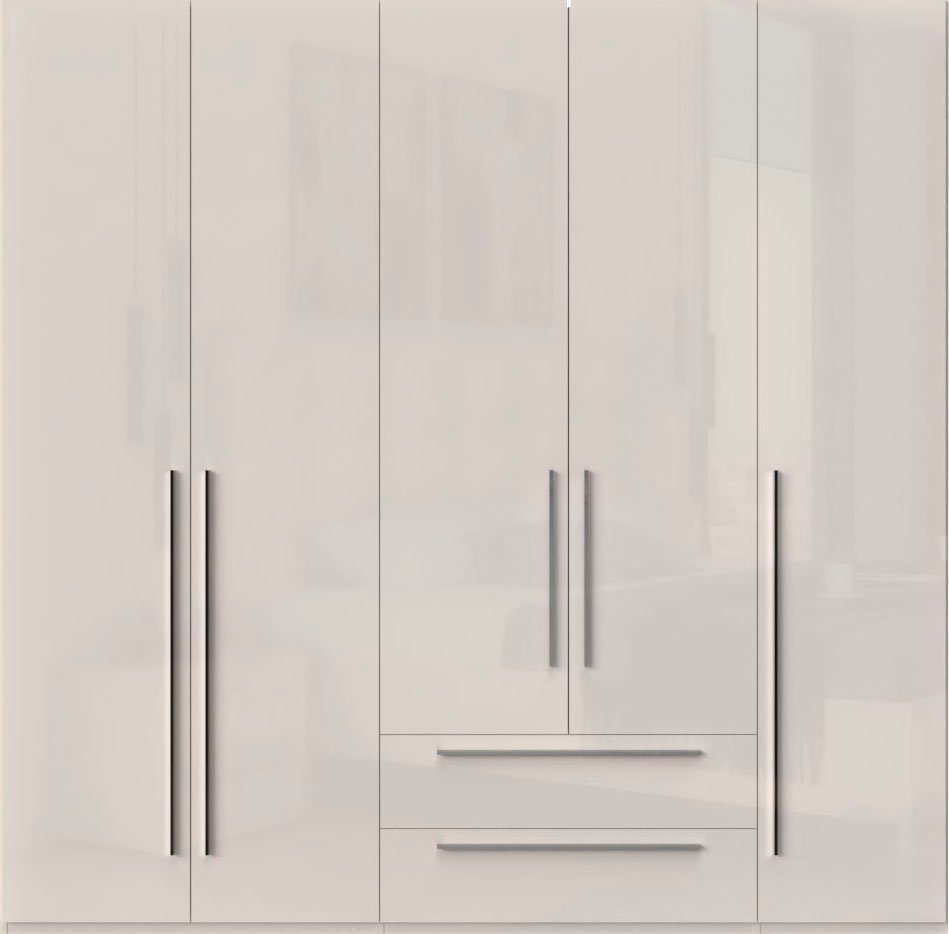 Places of Style Kleiderschrank "Piano, UV lackiert, hochglänzend in beige o günstig online kaufen