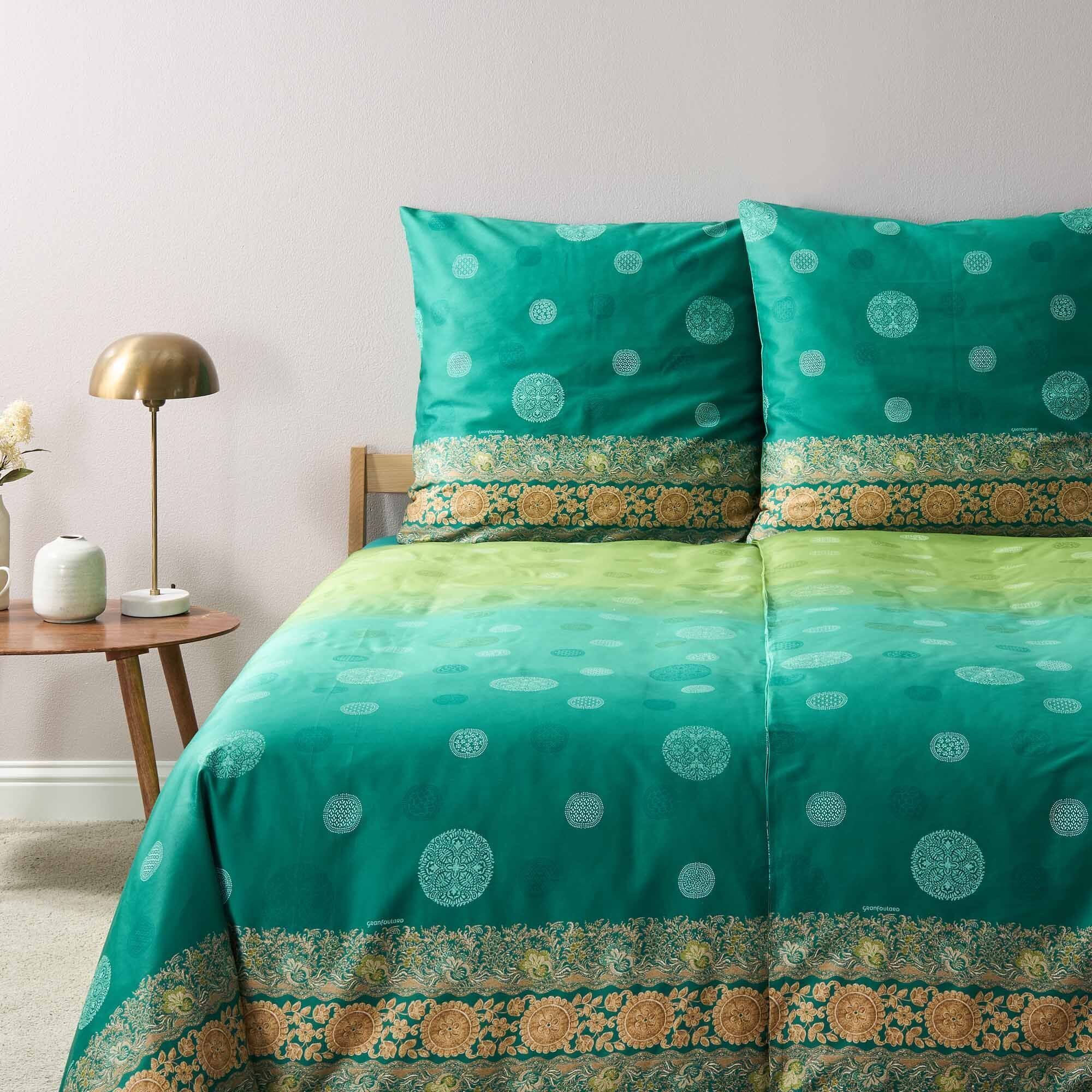 Bassetti Bettwäsche PALLAVICINO, Satin, 3 teilig, aus satinierter Baumwolle