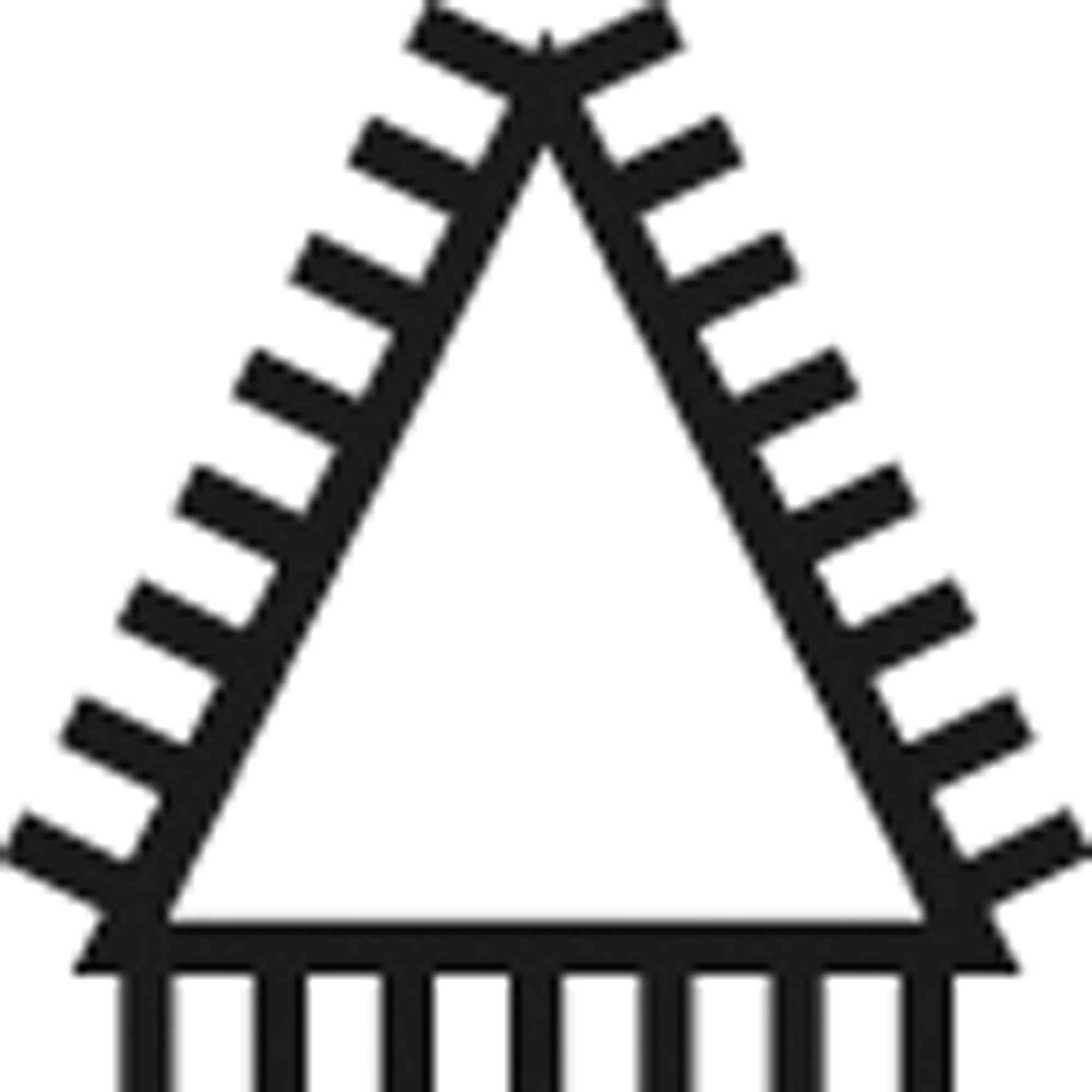 Pferd Feile, Präzisions-Nadelfeile 200 mm Hieb 0 Dreikant