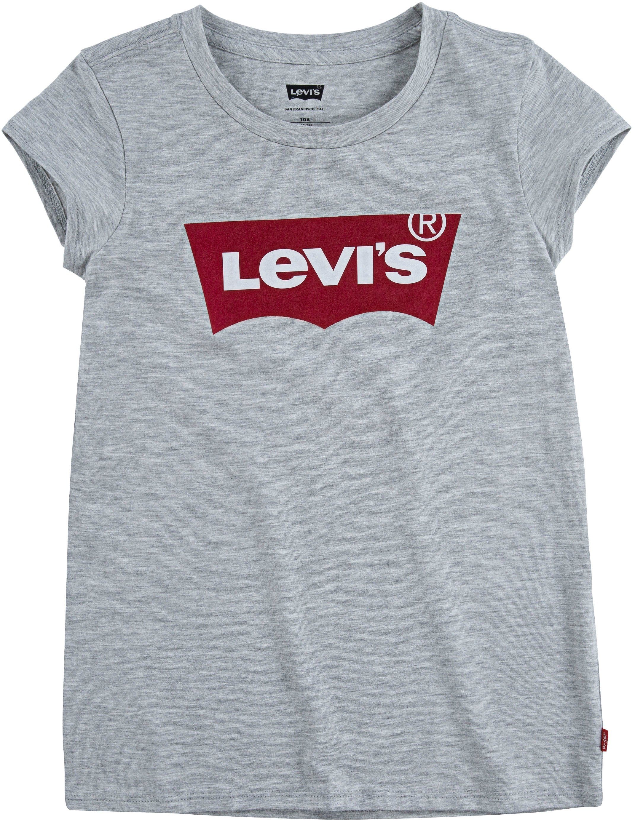Levi's® Kids T-Shirt BATWING TEE GIRLS hellgrau-meliert for