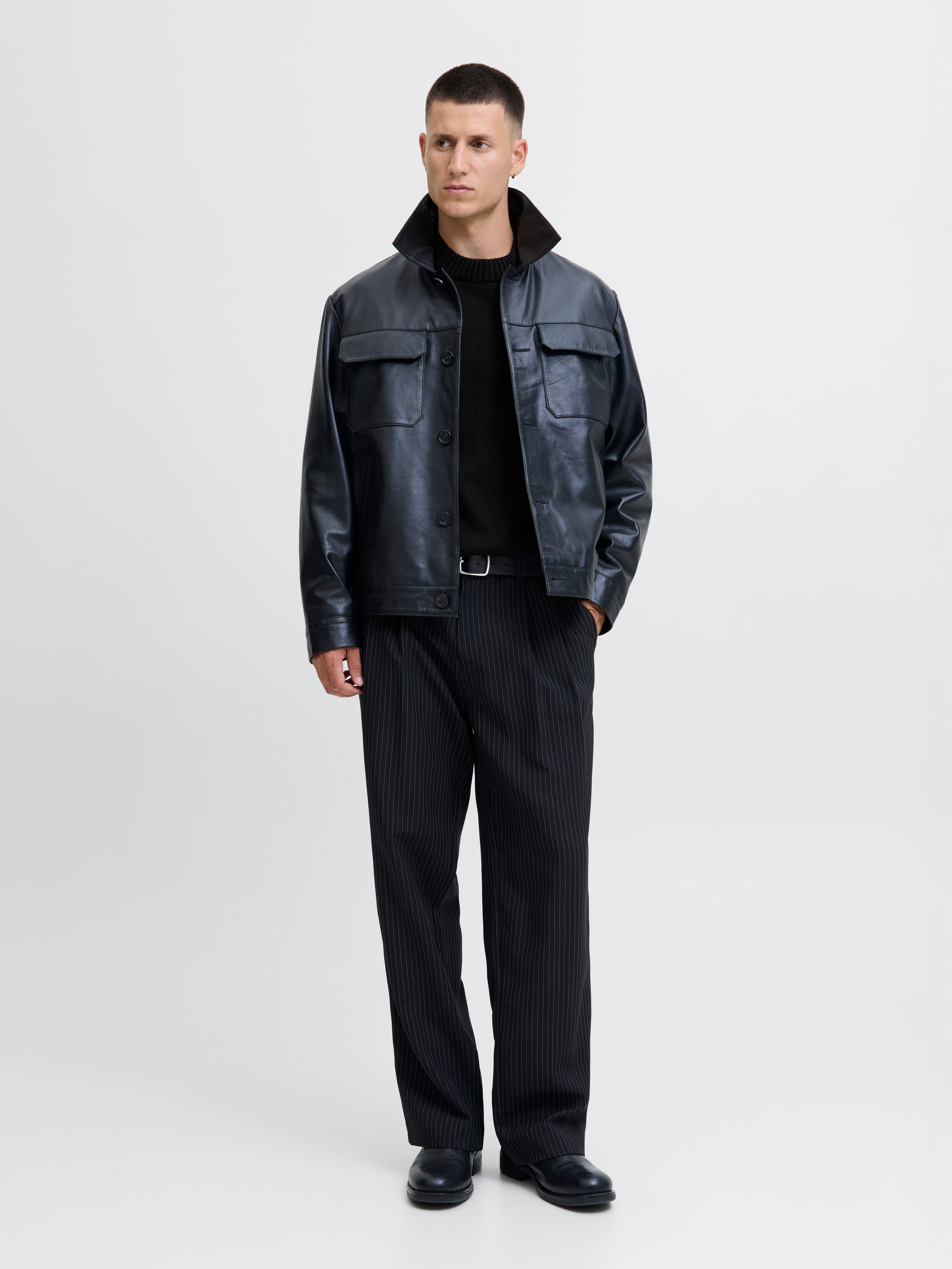 Jack & Jones Strickpullover JJEURBAN JACK KNIT CREW NECK SN