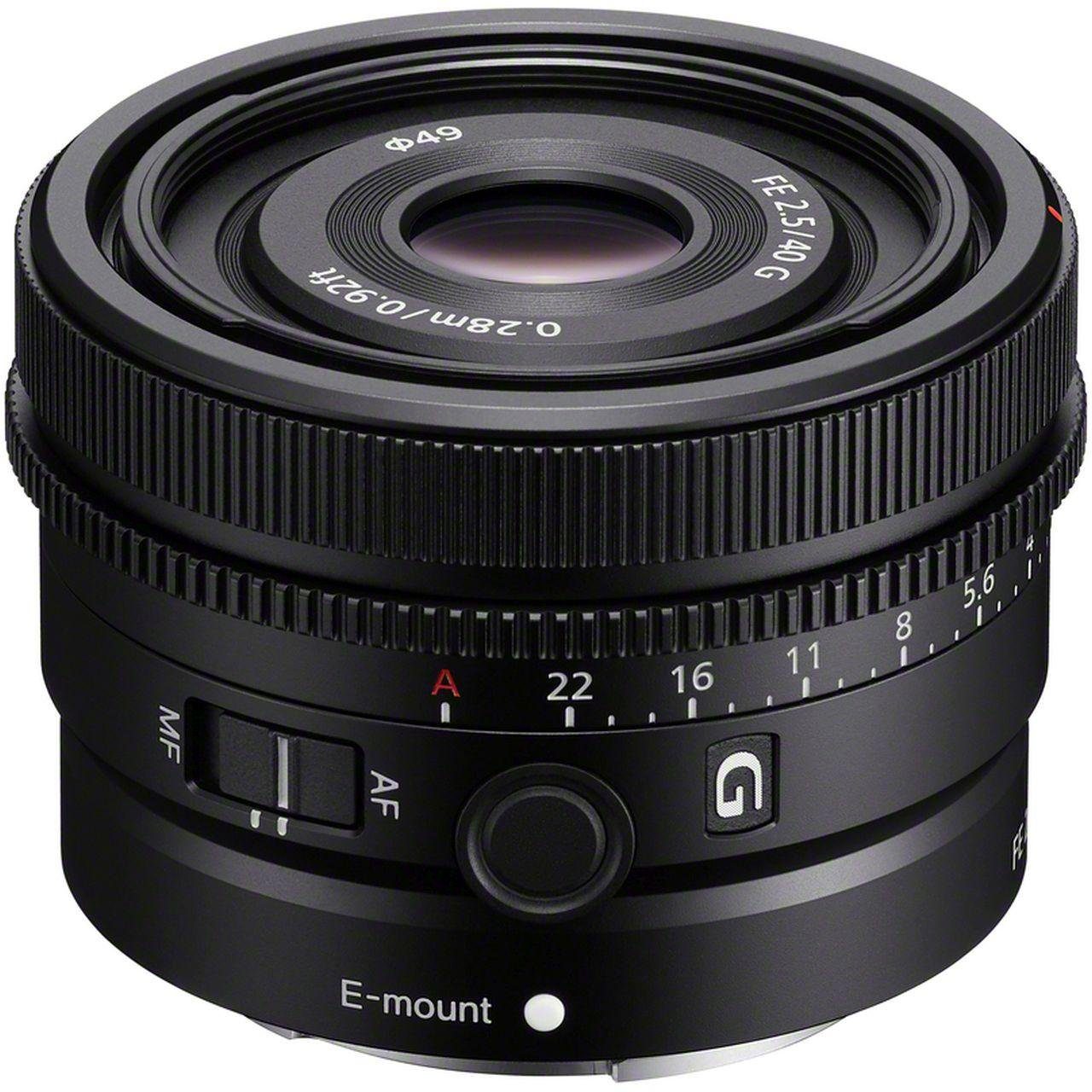 Sony SEL 40mm f2,5 G Objektiv