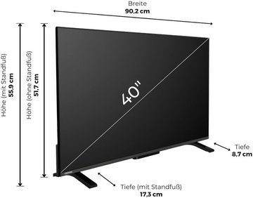 Toshiba 40LV2E63DA LED-Fernseher (102 cm/40 Zoll, Full HD, Smart-TV)