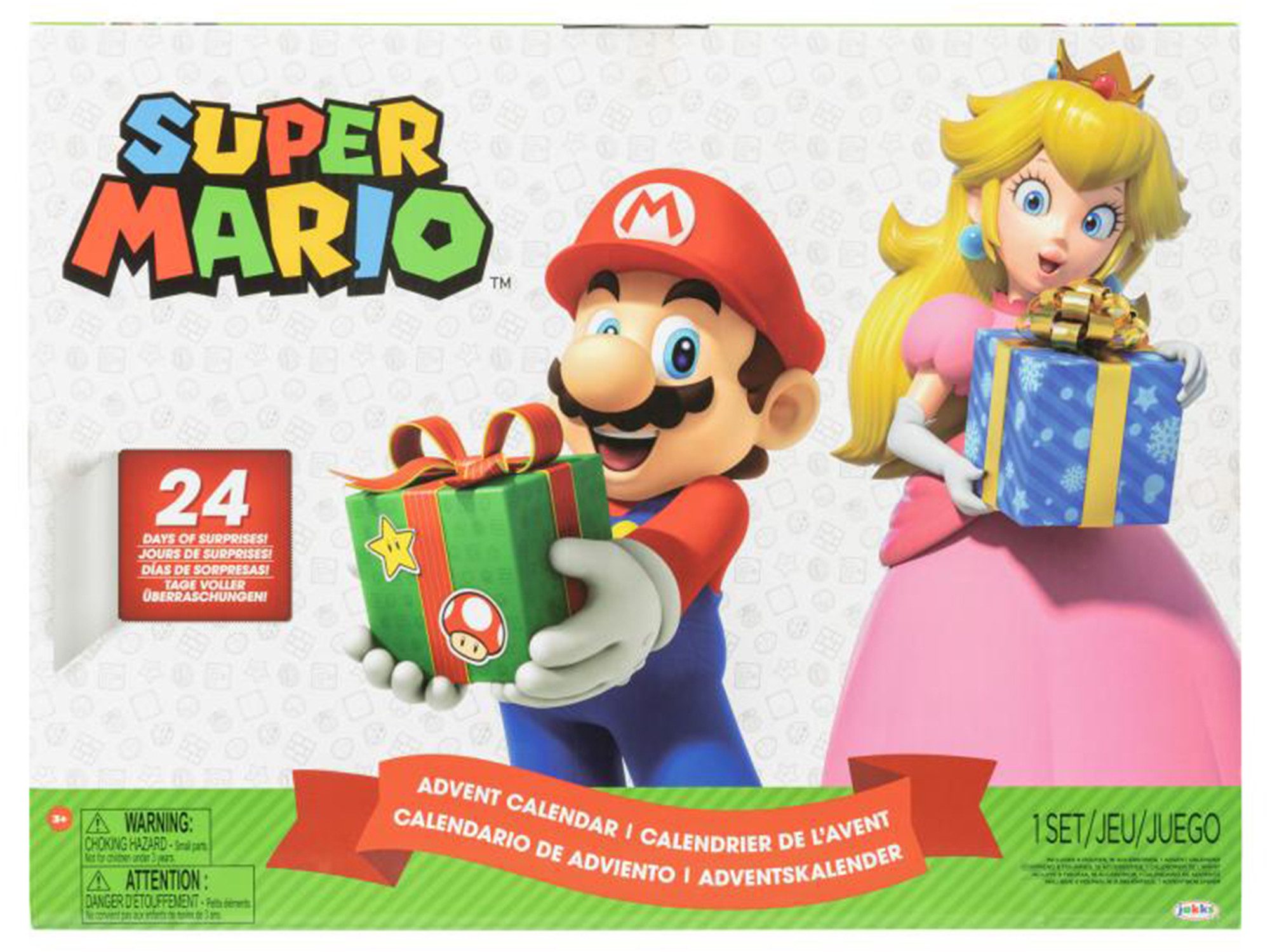 Nintendo Spielzeug-Adventskalender Nintendo Super Mario Xmas Adventskalende günstig online kaufen